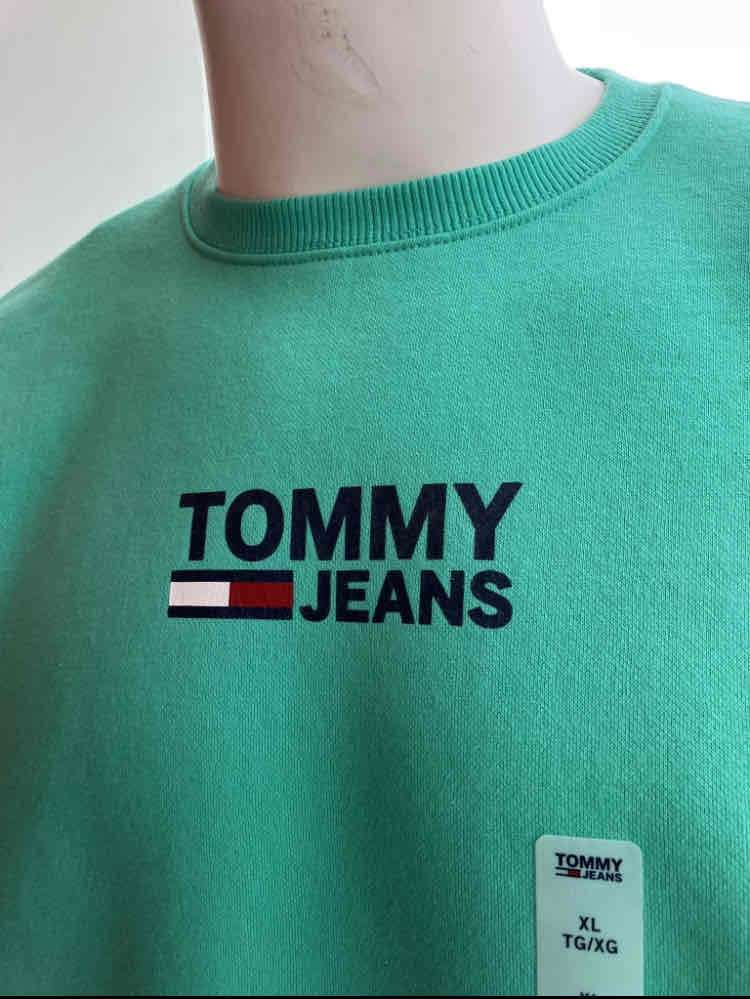 Polerón Tommy Jeans verde - miniatura 2