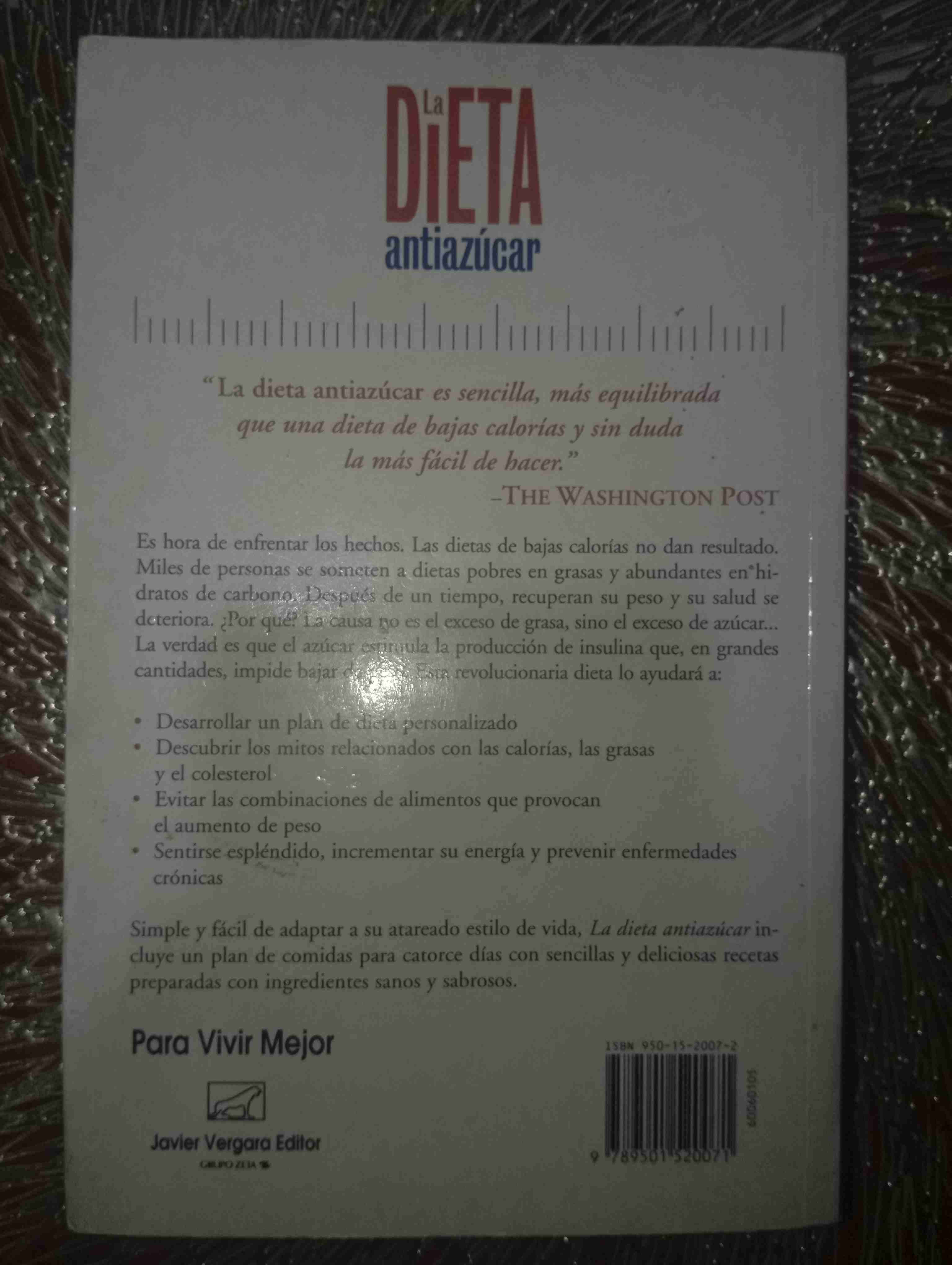 Libro "La Dieta Antiazúcar" - miniatura 2
