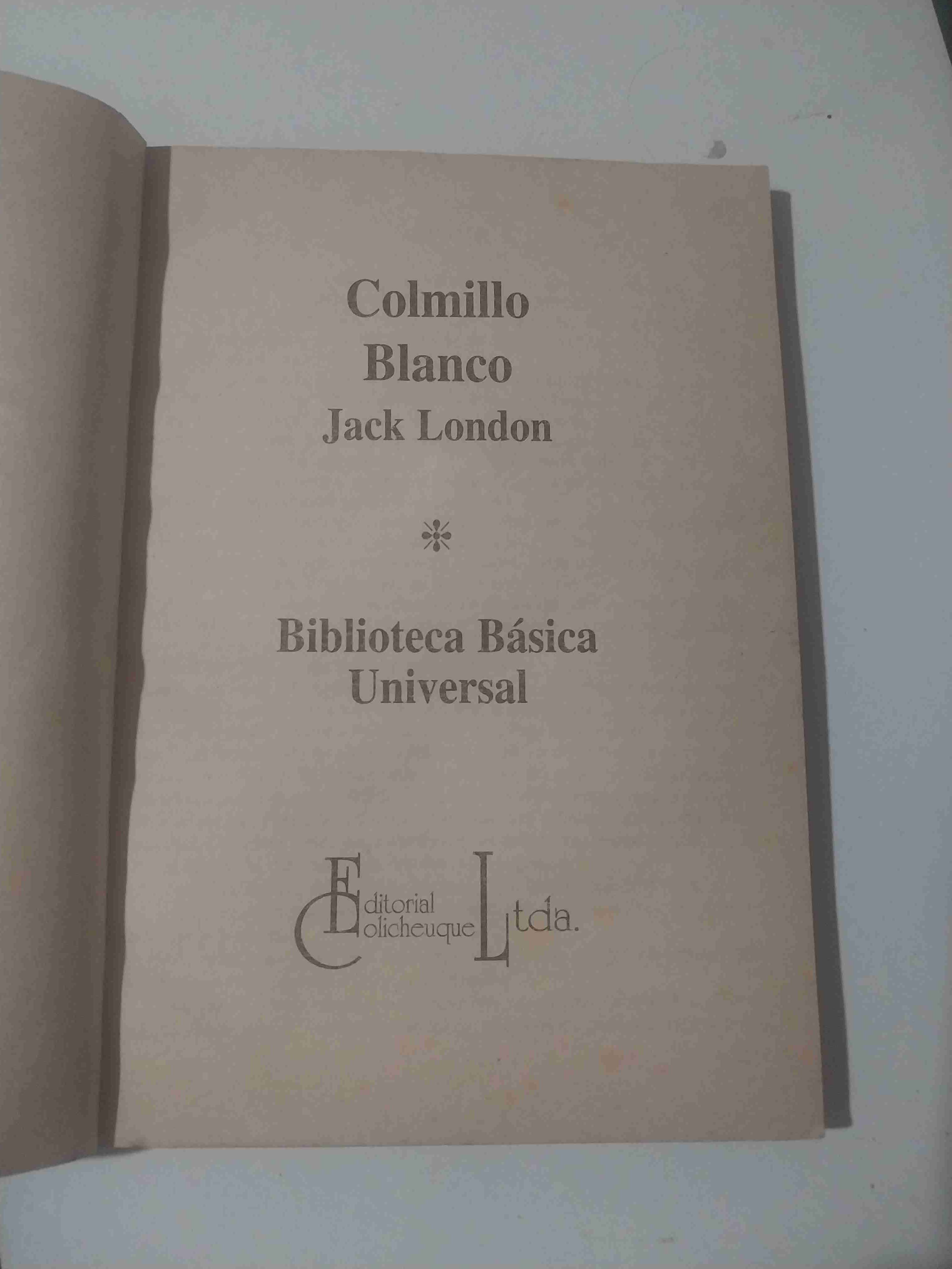 Libro Colmillo Blanco - Jack London - miniatura 2