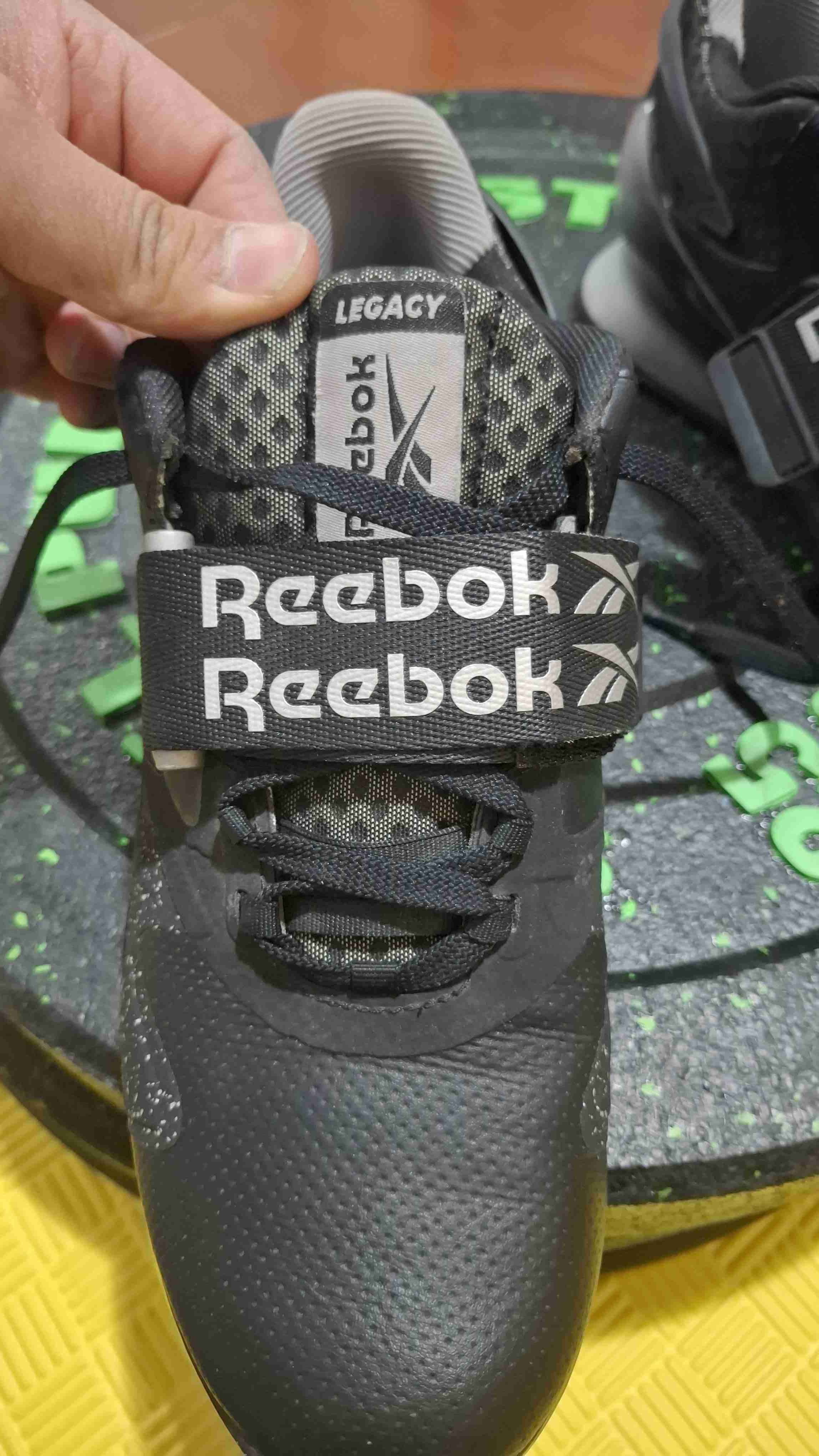 Zapatillas levantamiento de pesas Reebok negras - miniatura 2