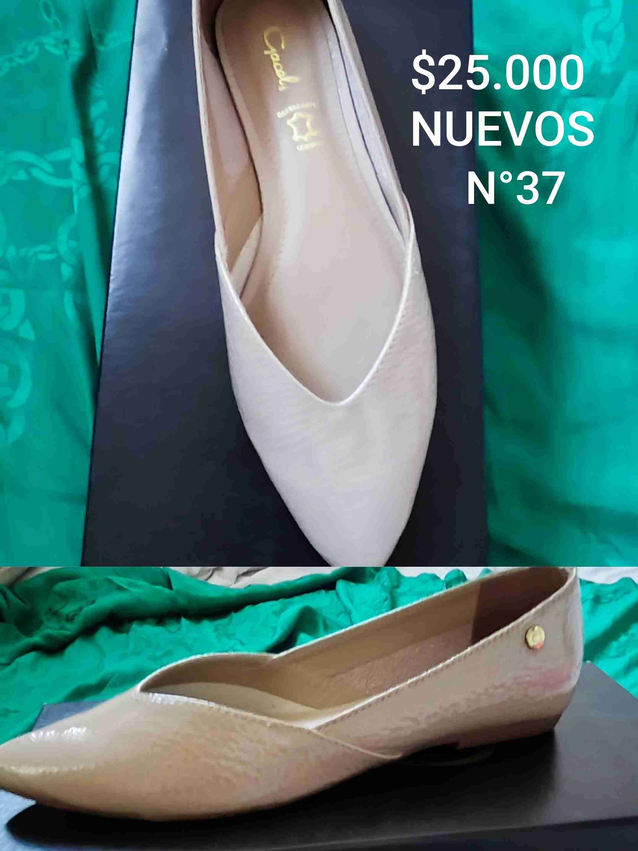 Zapatos planos beige nuevos