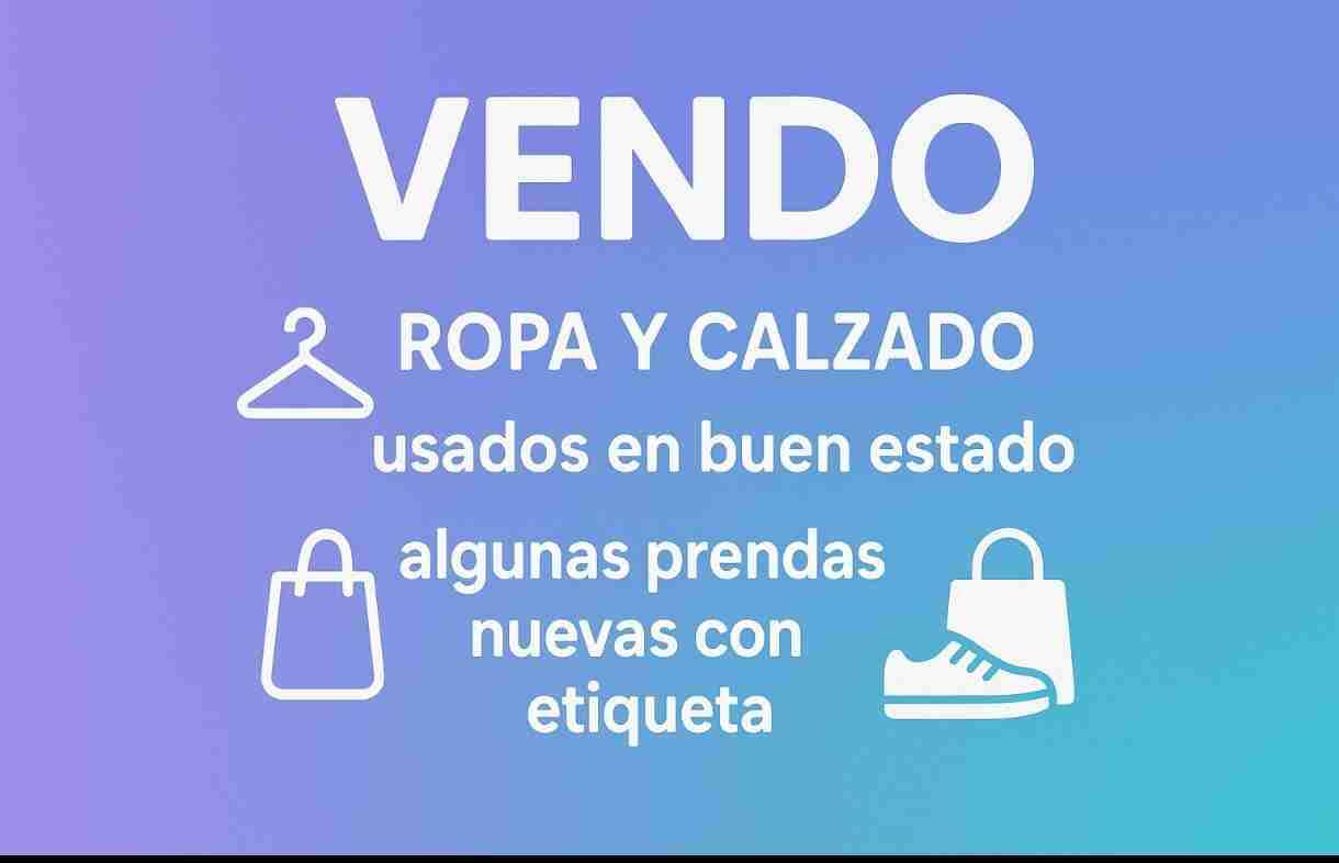 Ropa usada en excelente estado