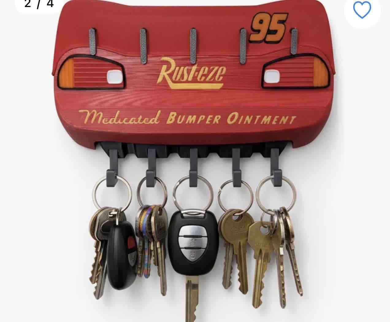 Colgador de llaves Cars