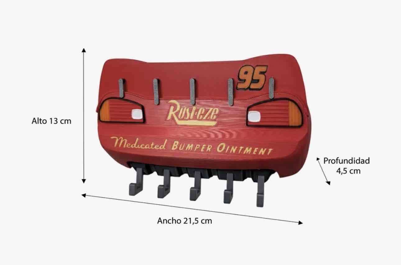 Colgador de llaves Cars - miniatura 2
