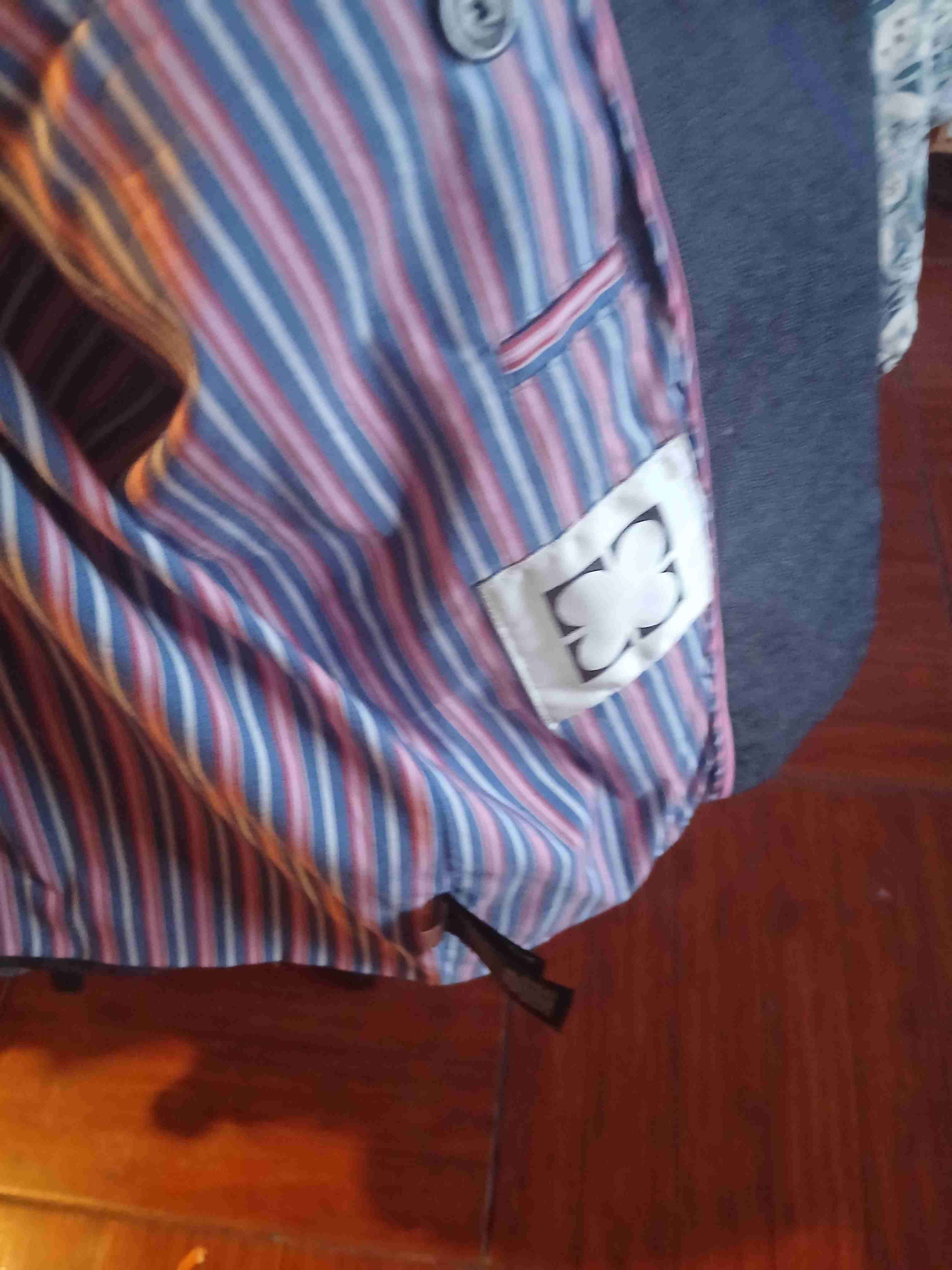 Blazer de mezclilla rayado - miniatura 2