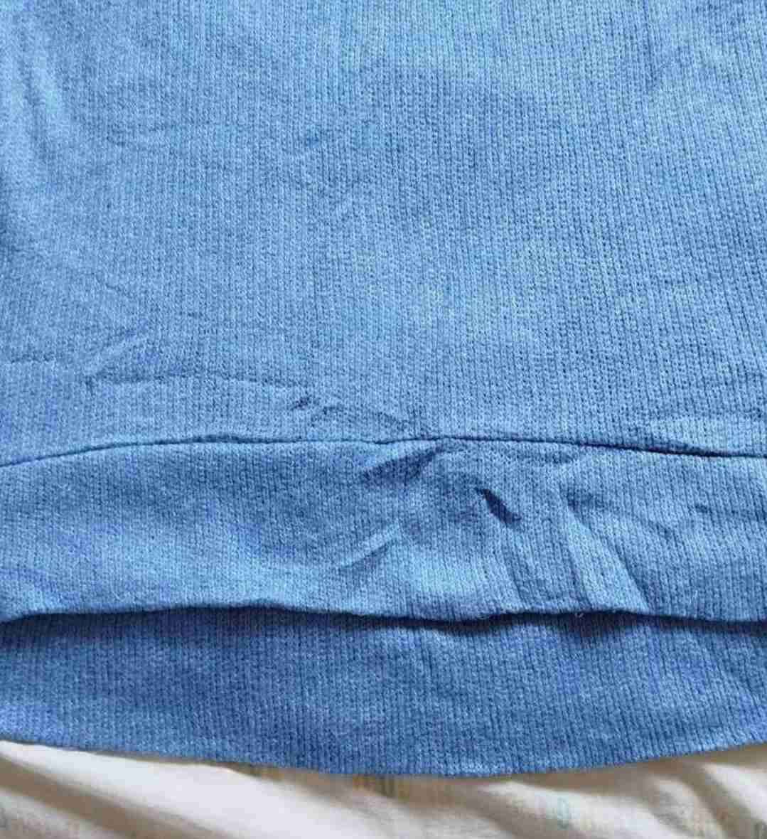 Polera azul manga larga - miniatura 4