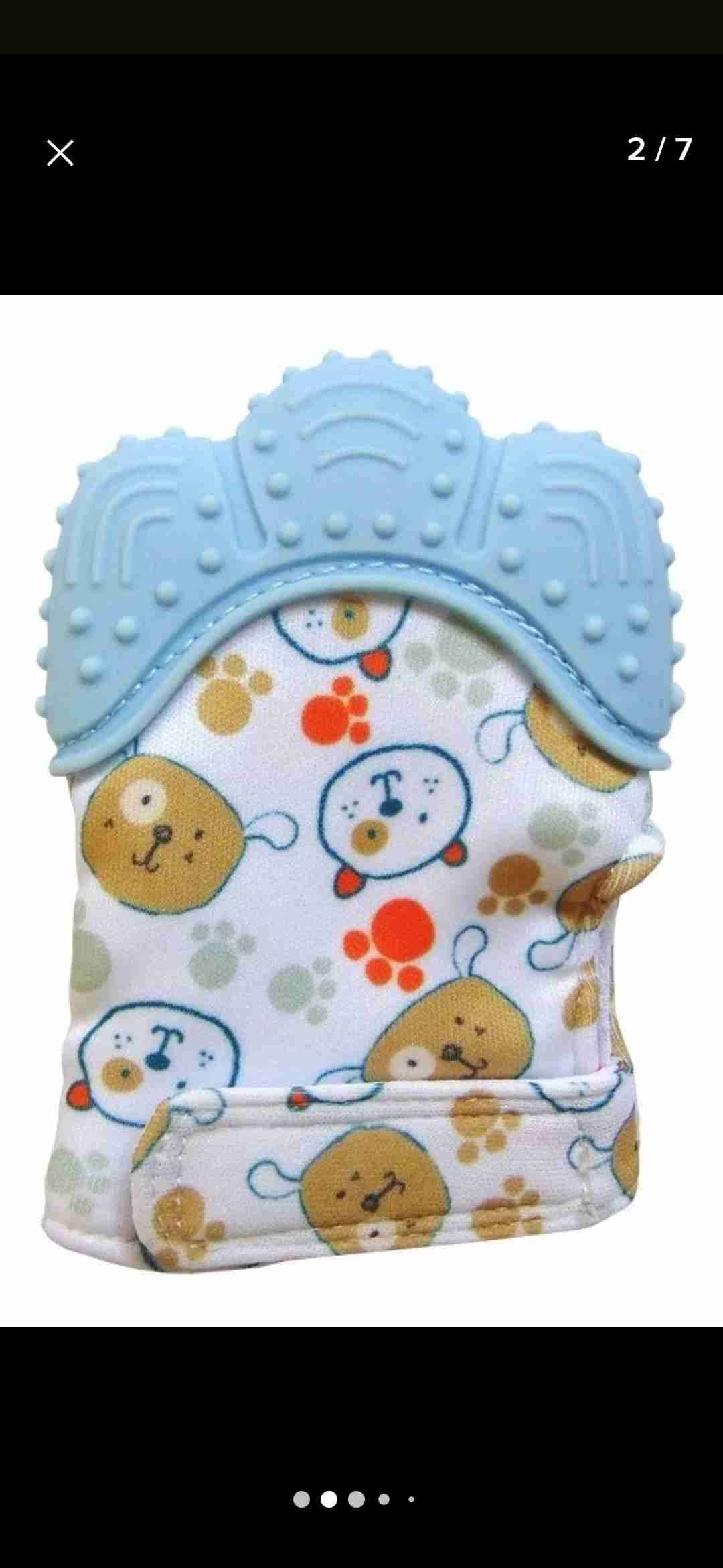 Guante mordedor bebé multicolor - miniatura 4