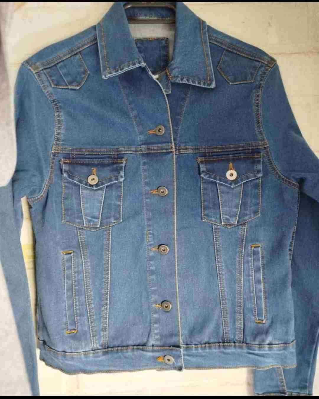 Chaqueta de mezclilla azul - miniatura 4