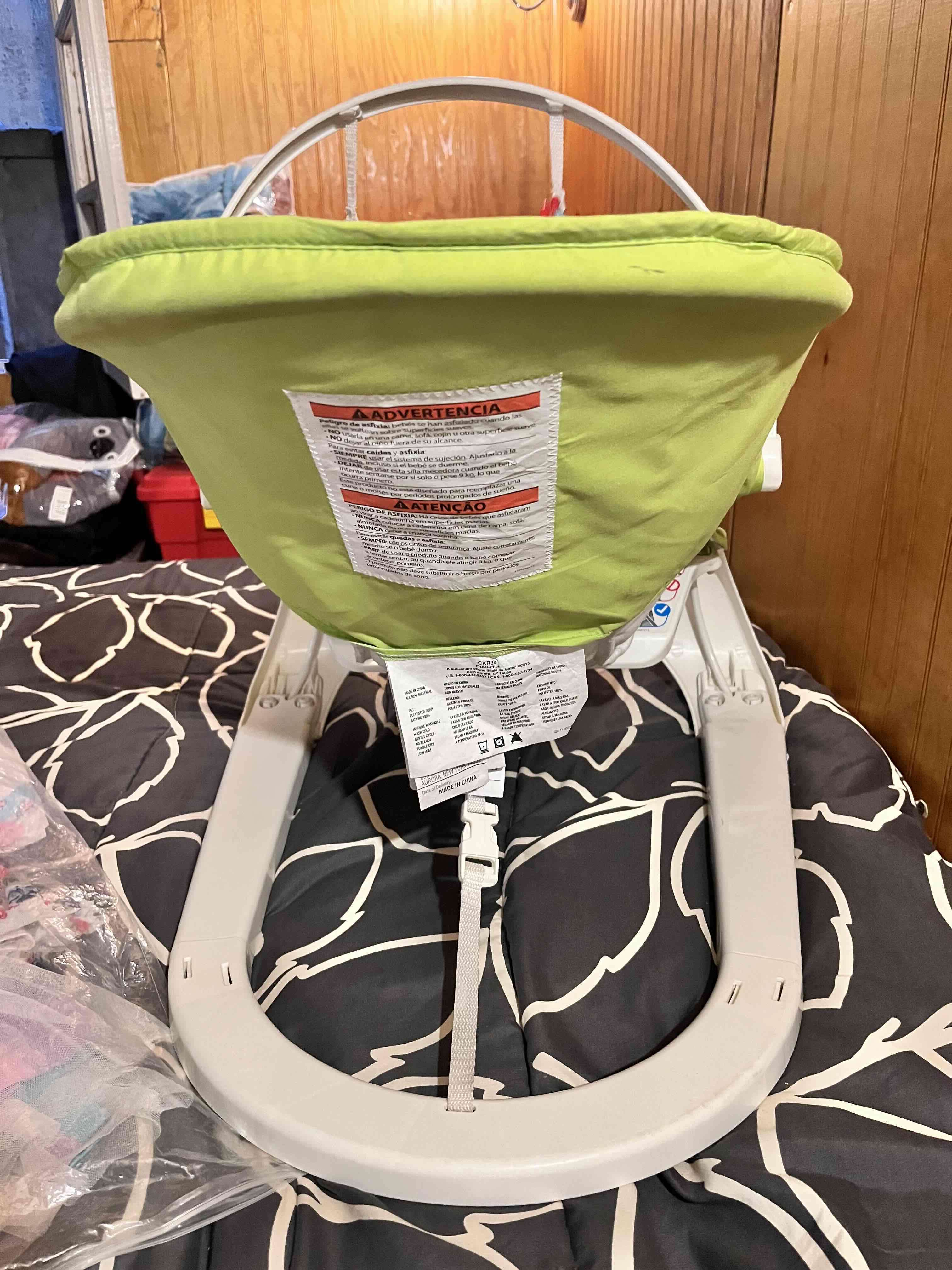 Silla mecedora infantil colorida - miniatura 3