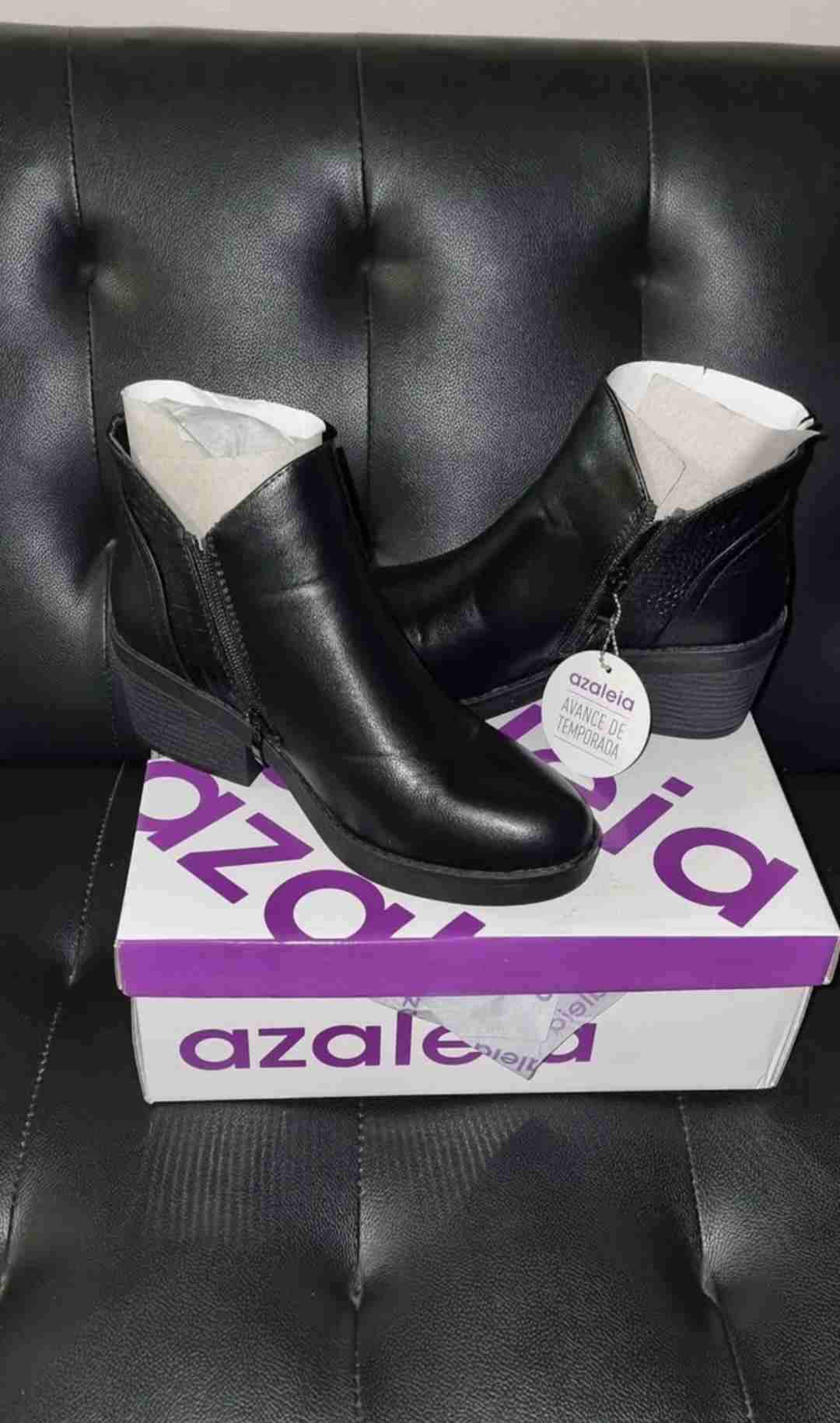 Botines negros Azaleia nuevos