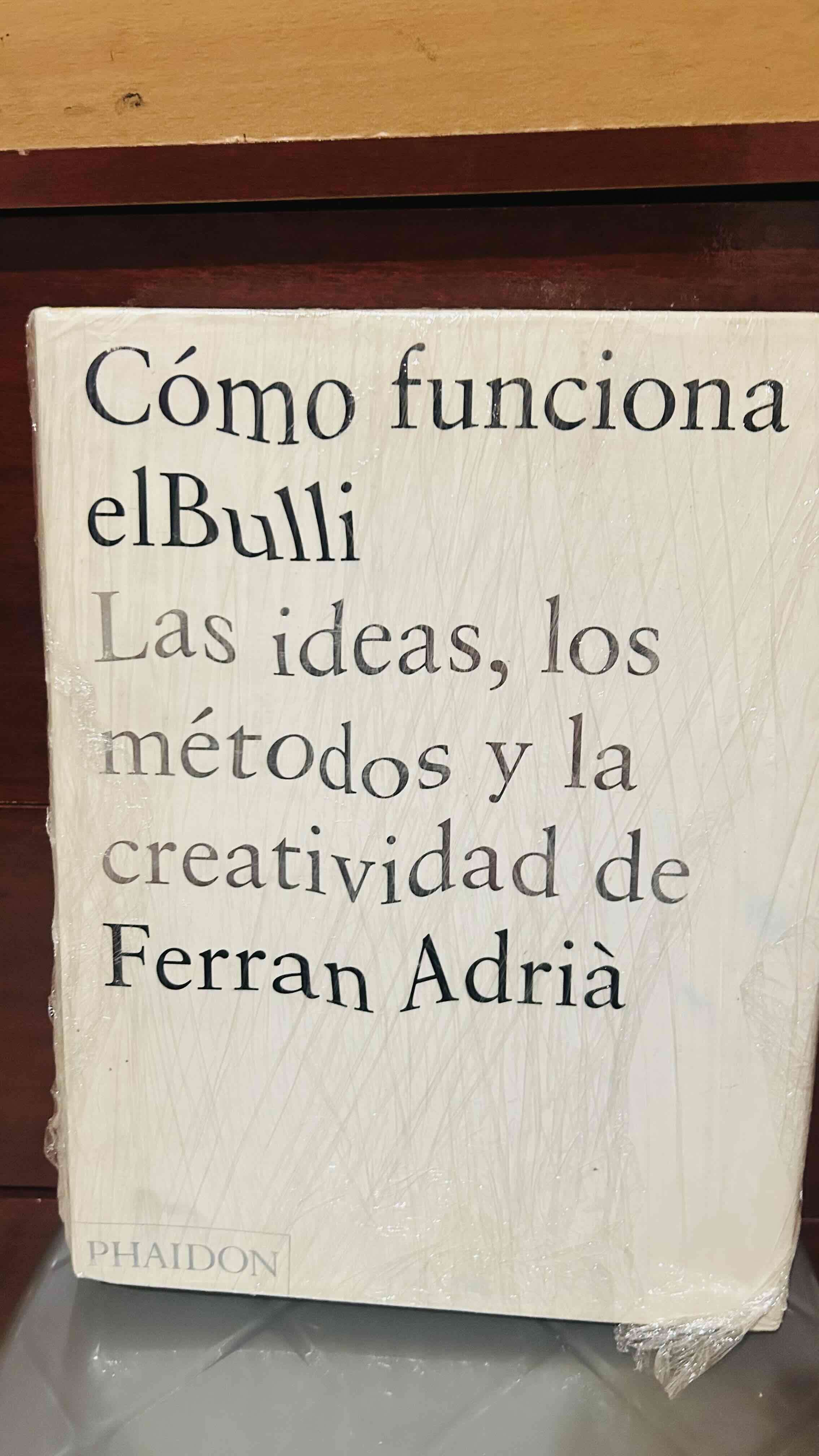 Libro Cómo funciona elBulli