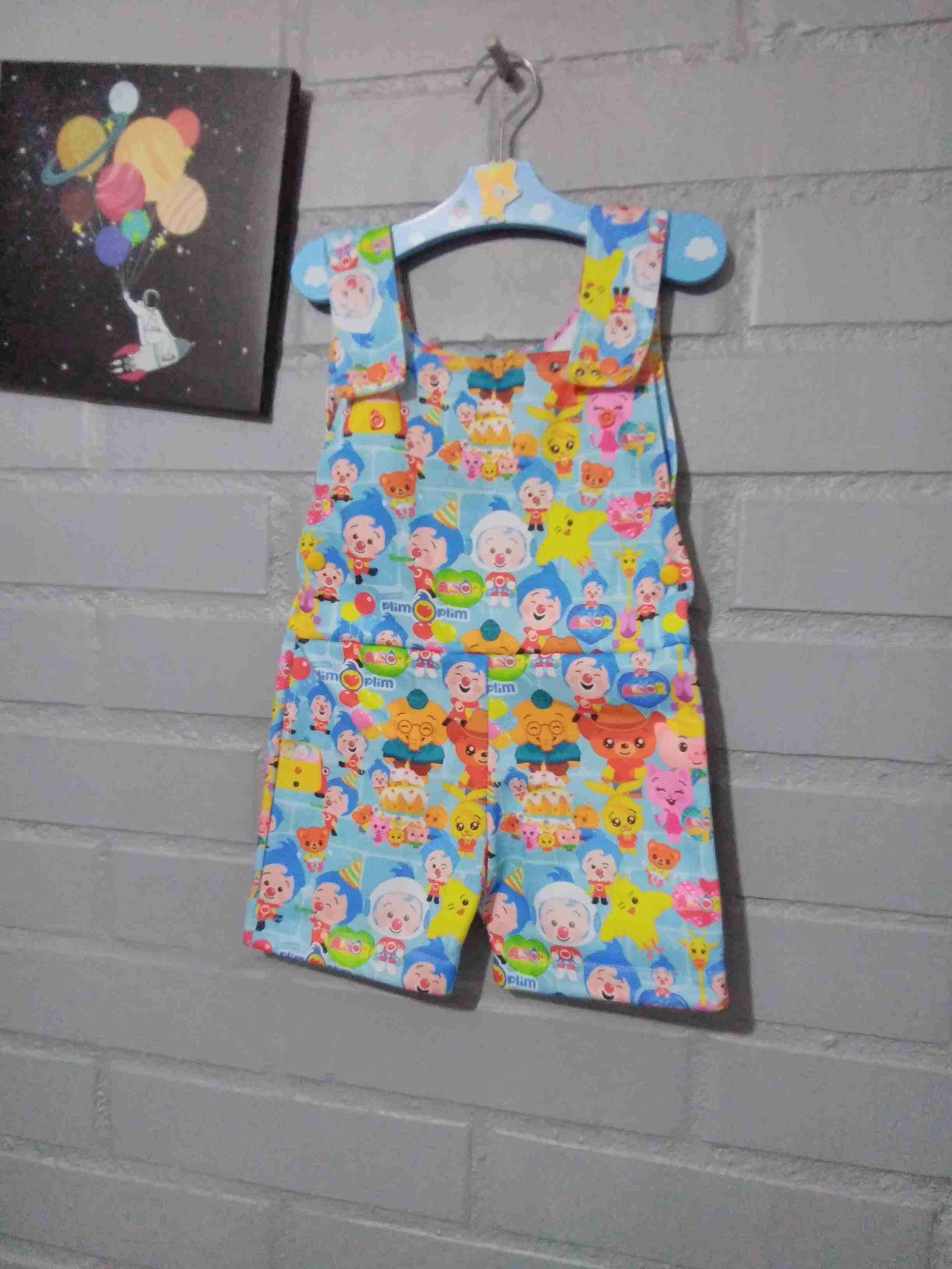 Enterito infantil estampado plimplim