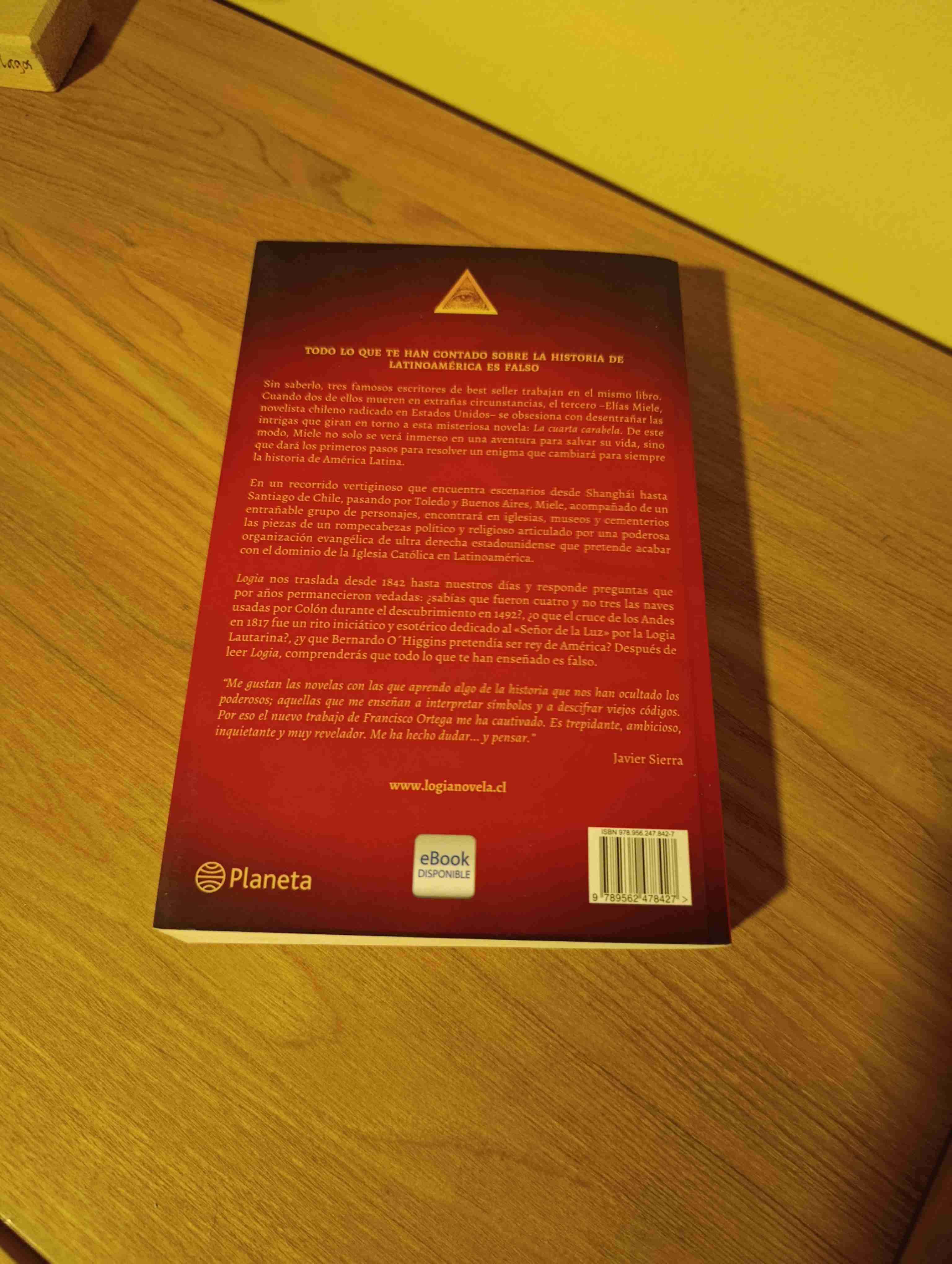 Libro 'Logia' de Francisco Ortega - miniatura 2