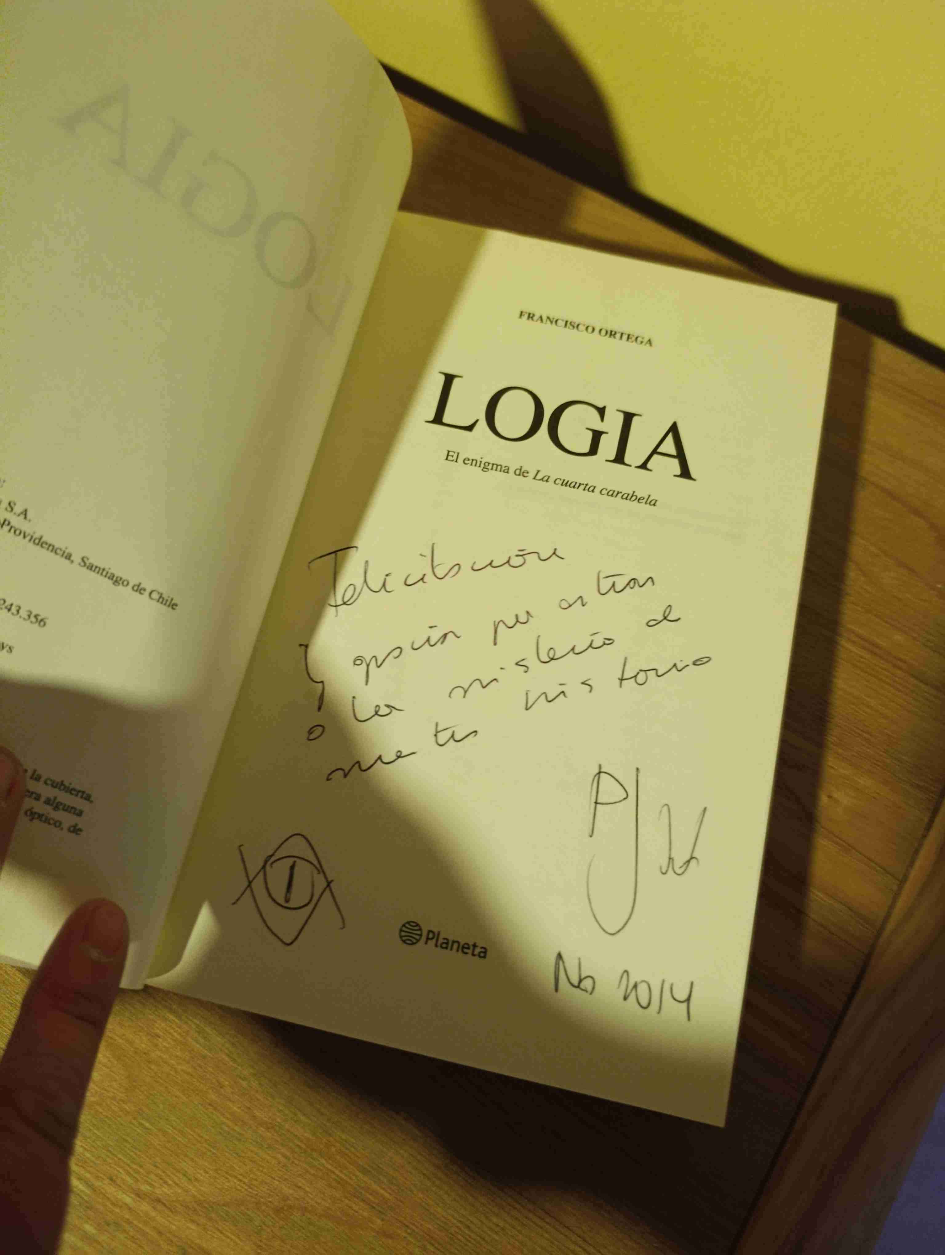 Libro 'Logia' de Francisco Ortega - miniatura 4