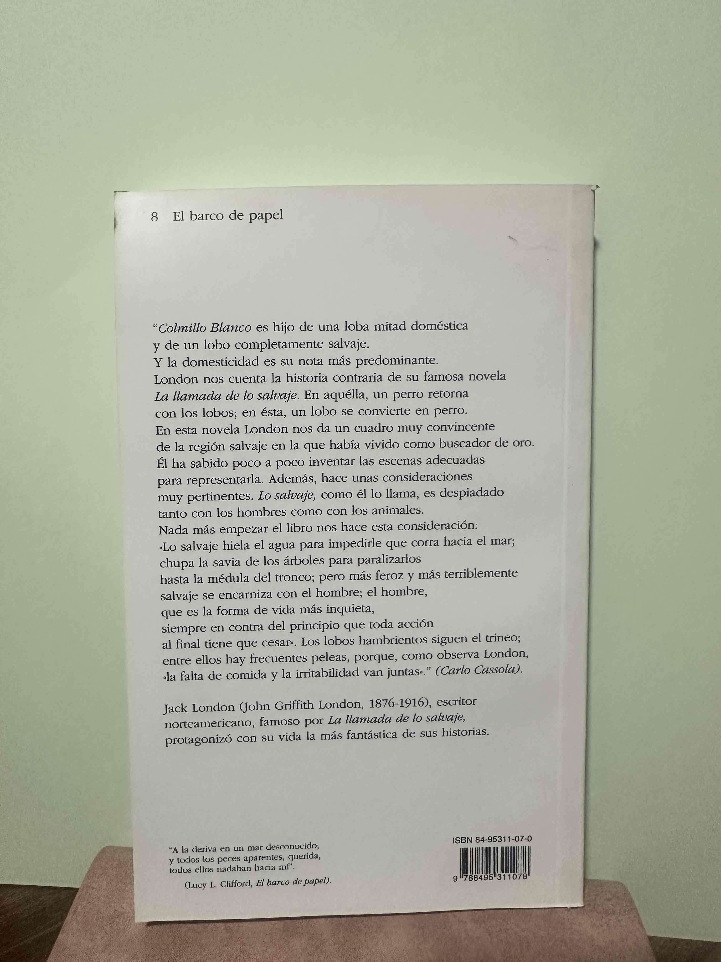 Libro Colmillo Blanco de Jack London - miniatura 2