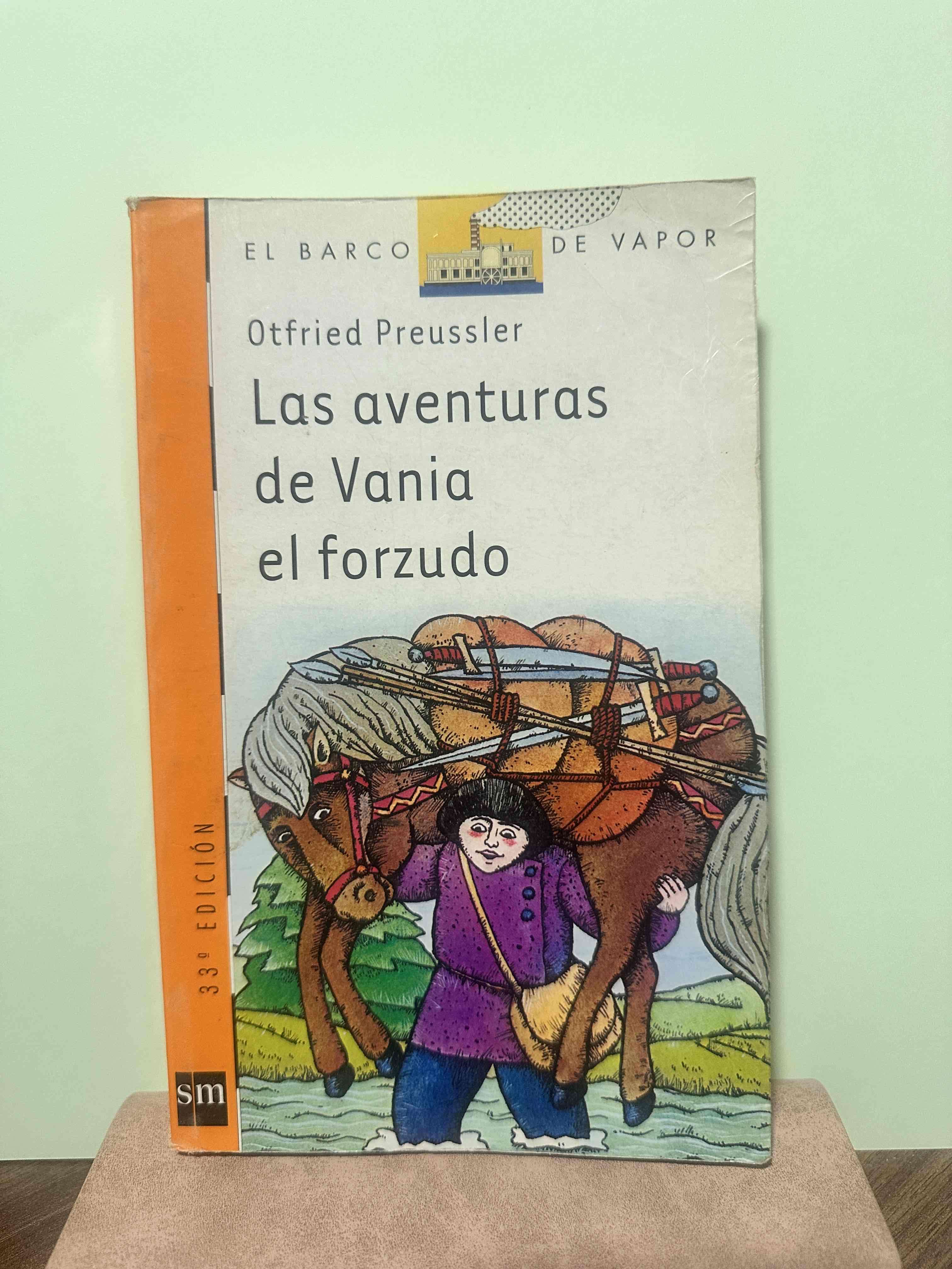 Libro 'Las aventuras de Vania el forzudo'