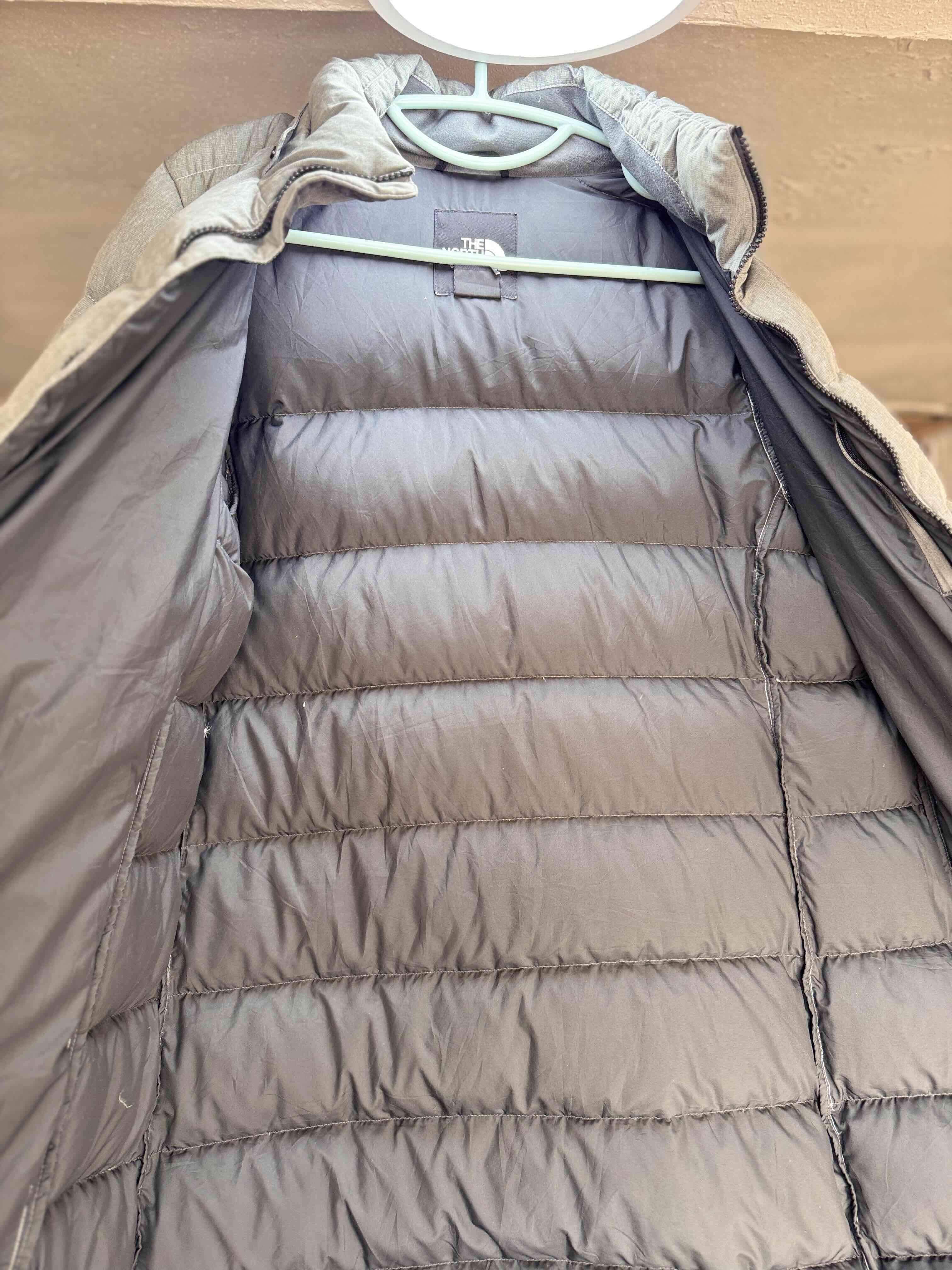 Parka de pluma gris - miniatura 4