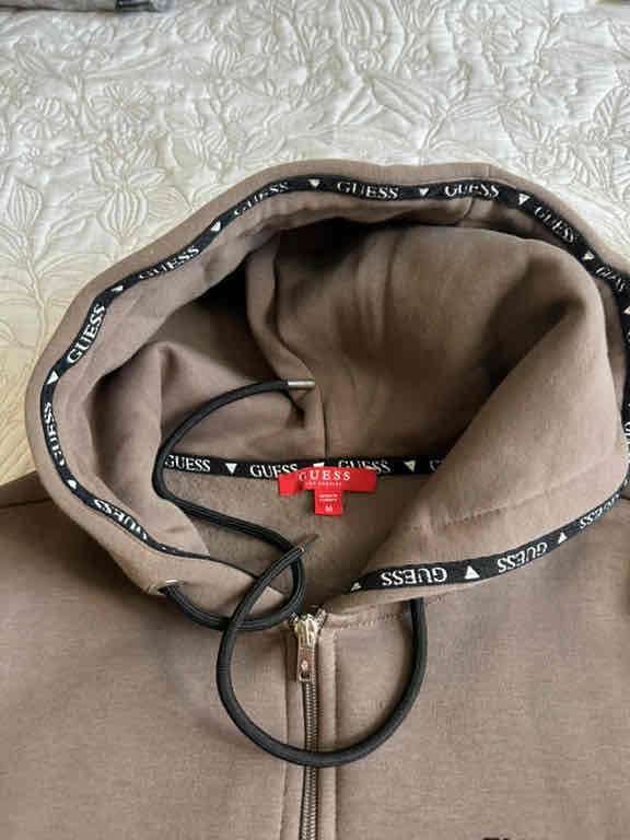 Polerón marrón con capucha Guess - miniatura 3