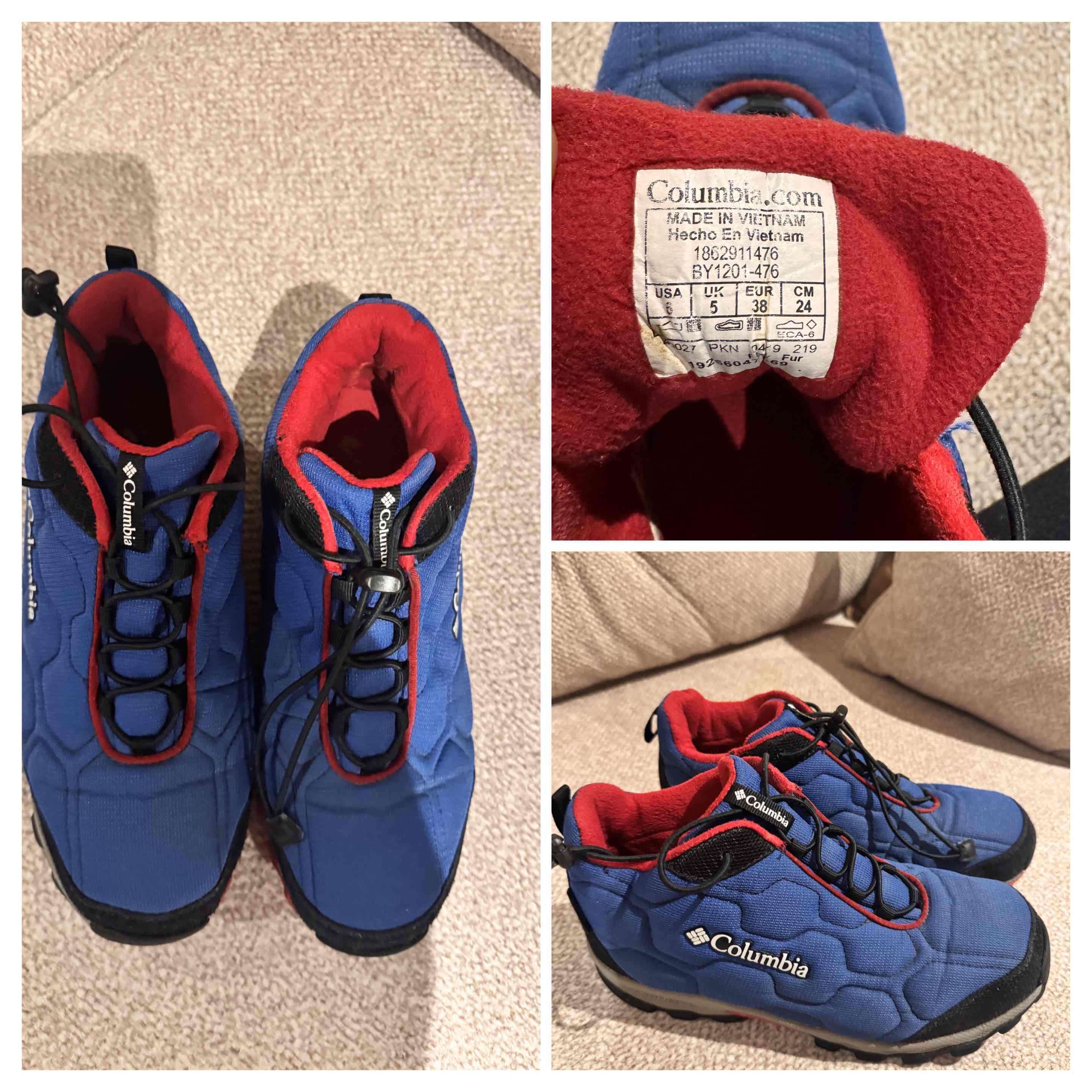 Zapatos Columbia azules talla 38 - miniatura 4