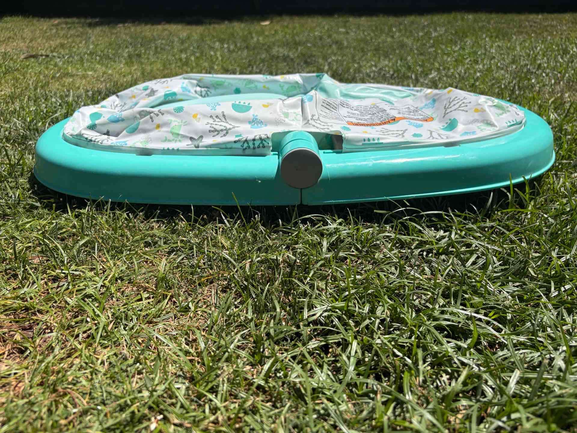 Tina plegable para bebé turquesa - miniatura 3