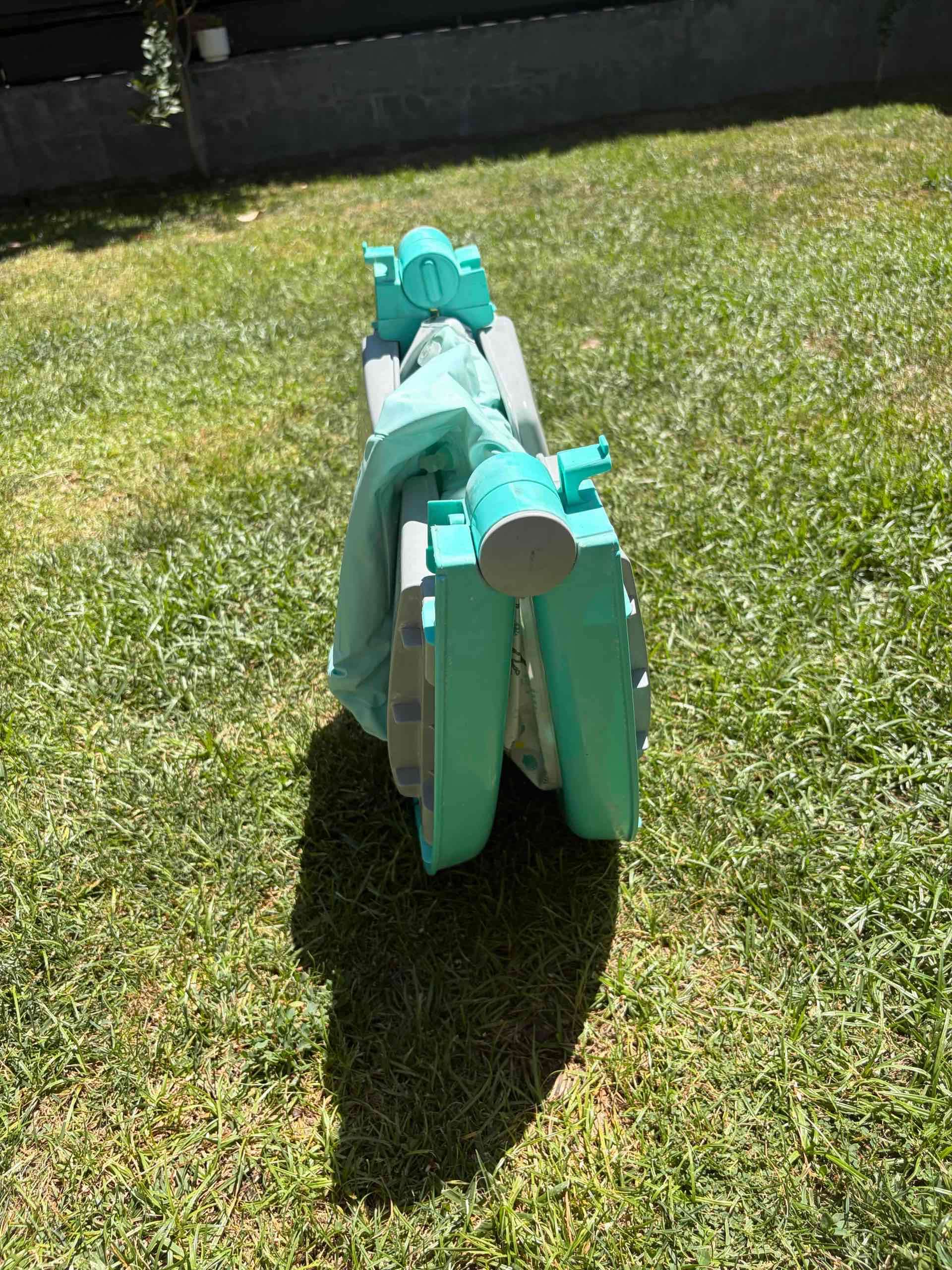 Tina plegable para bebé turquesa - miniatura 4