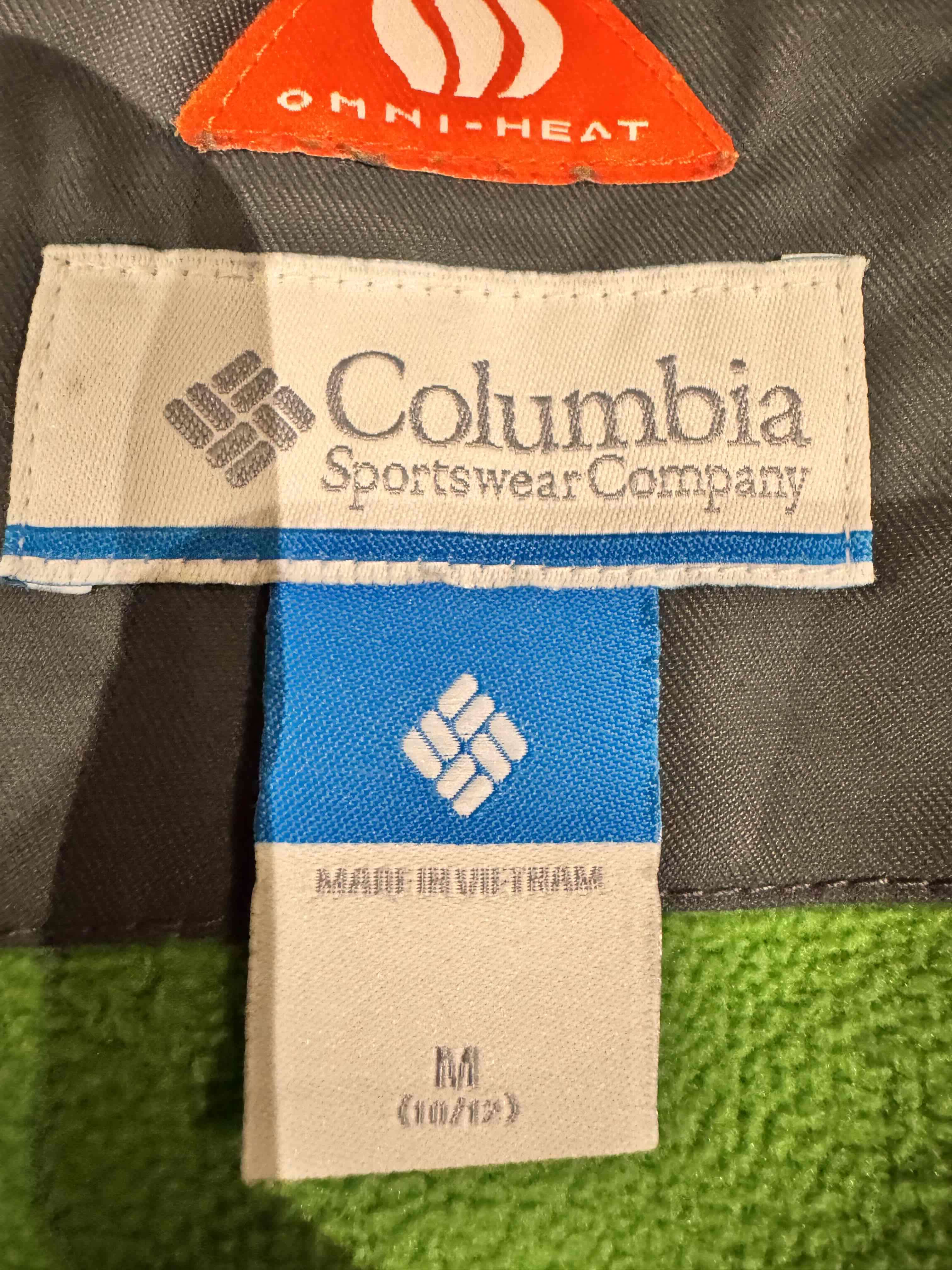 Parka Columbia gris y verde - miniatura 2