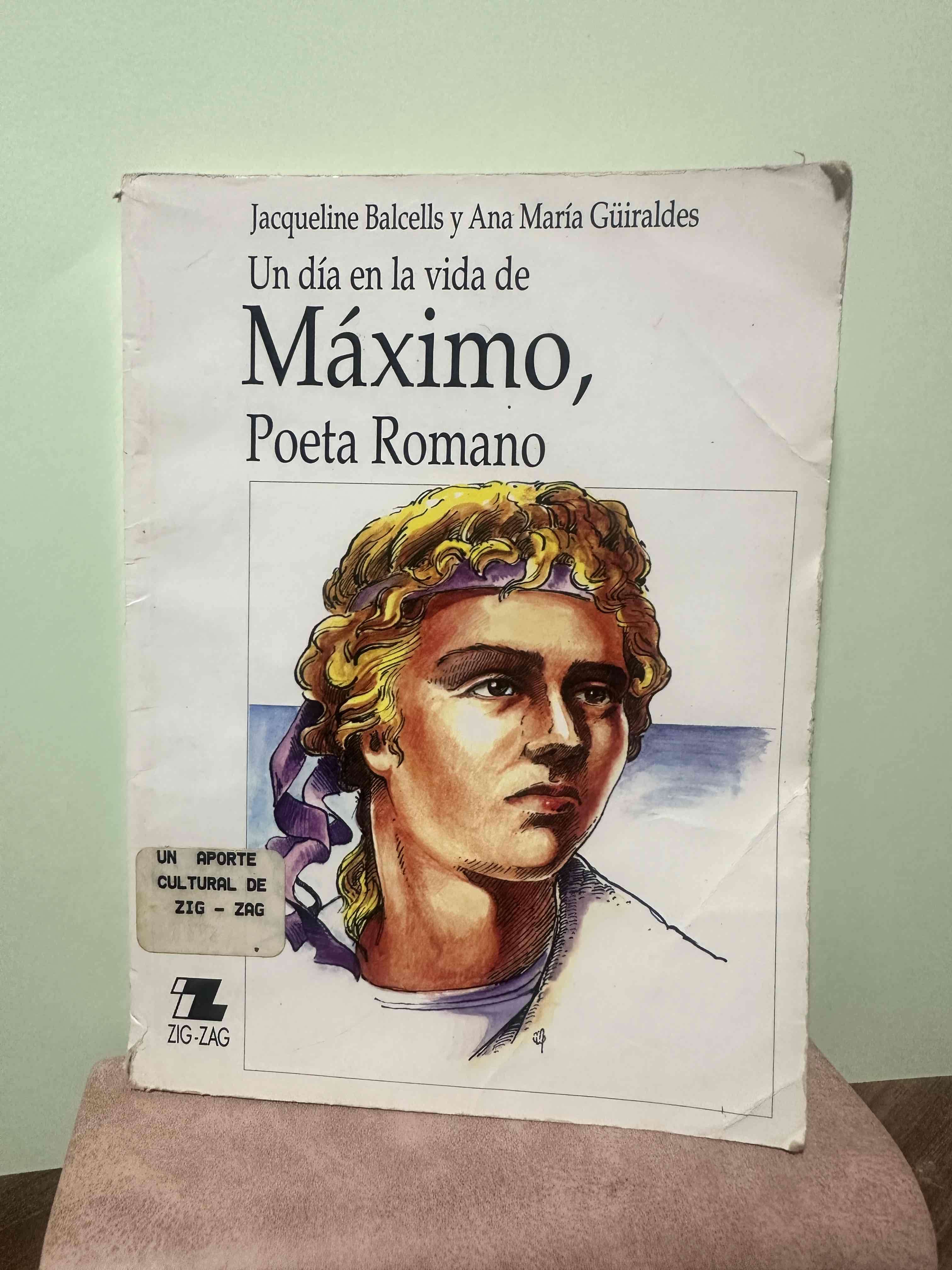 Libro 'Máximo, Poeta Romano'