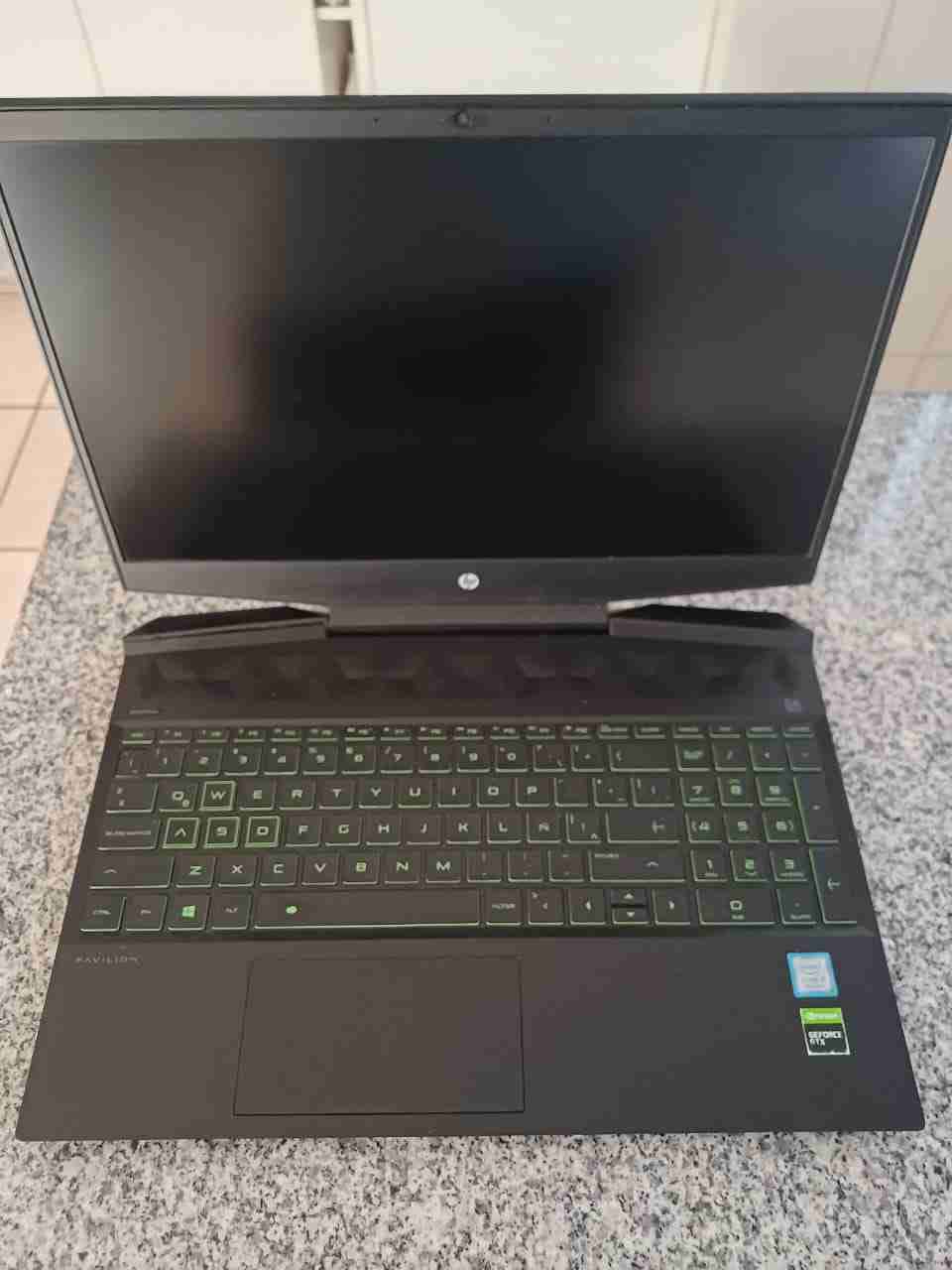 Notebook HP Pavilion gaming negro