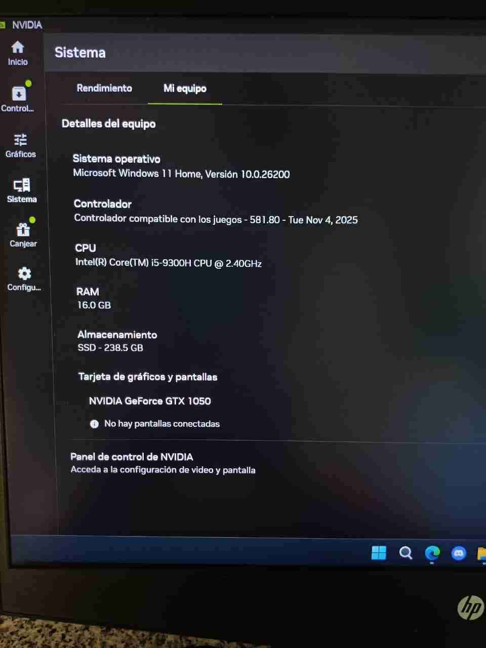 Notebook HP Pavilion gaming negro - miniatura 3