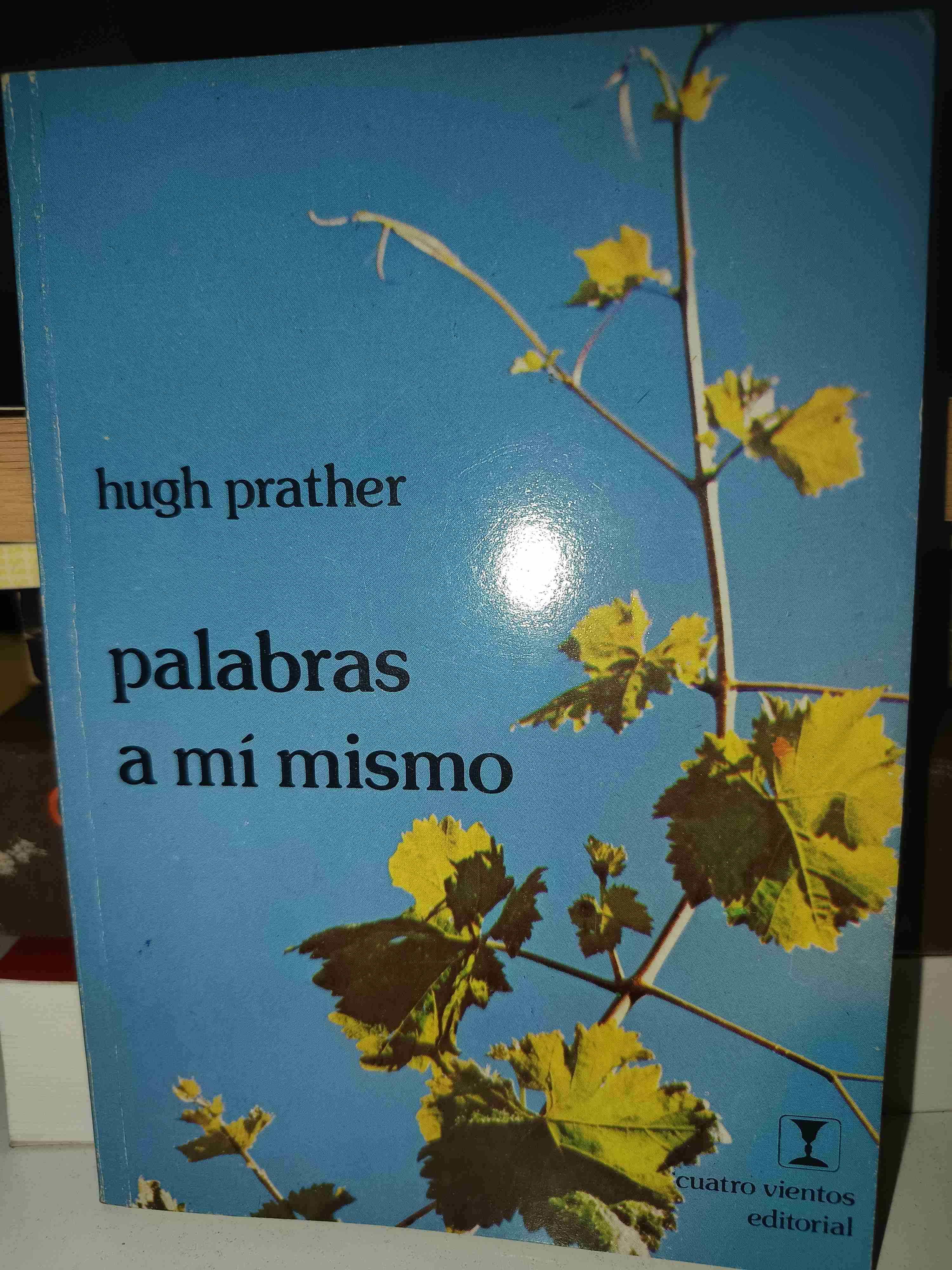 Libro 'Palabras a mí mismo'