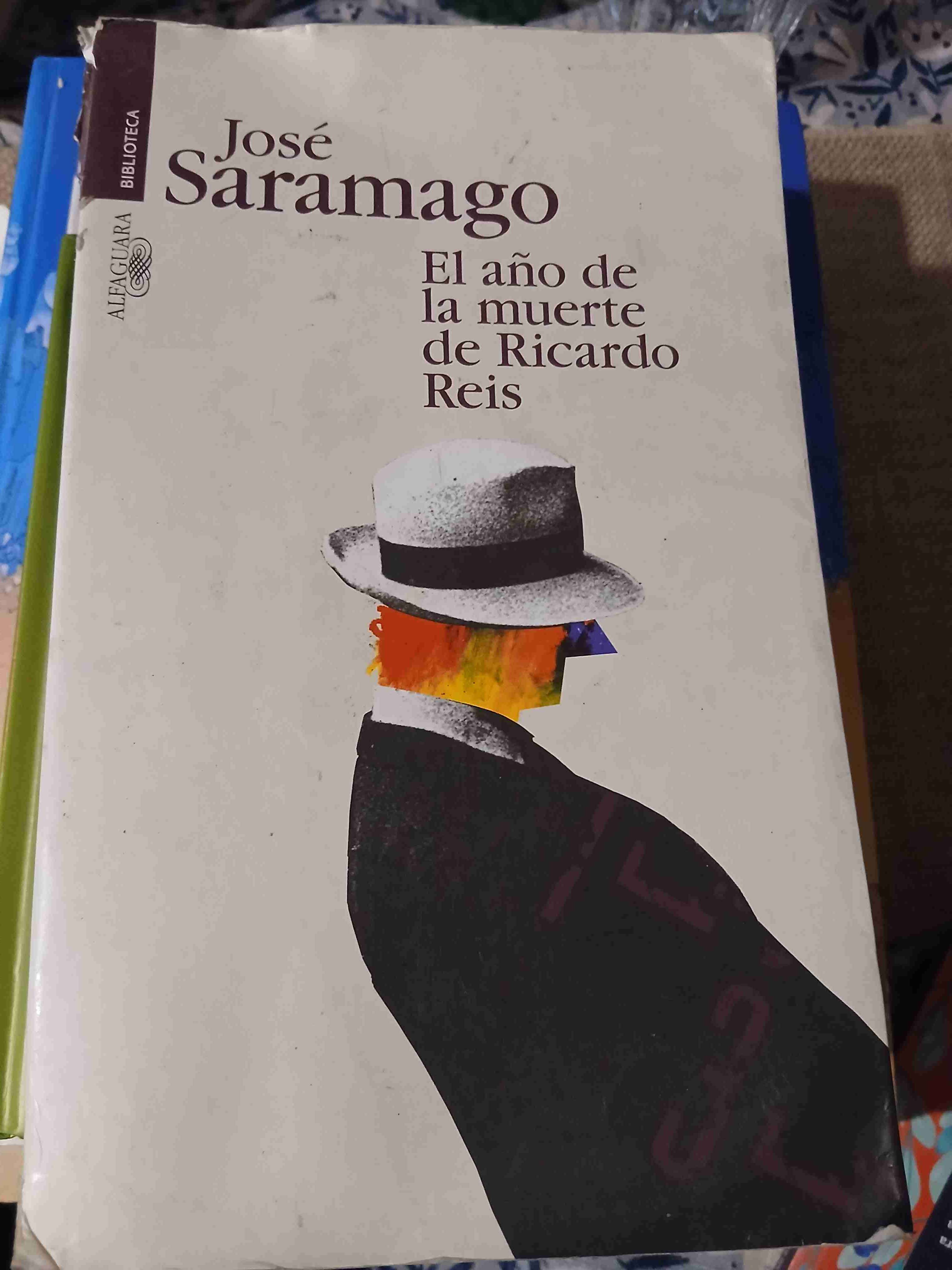 Libro José Saramago "El año de la muerte..."