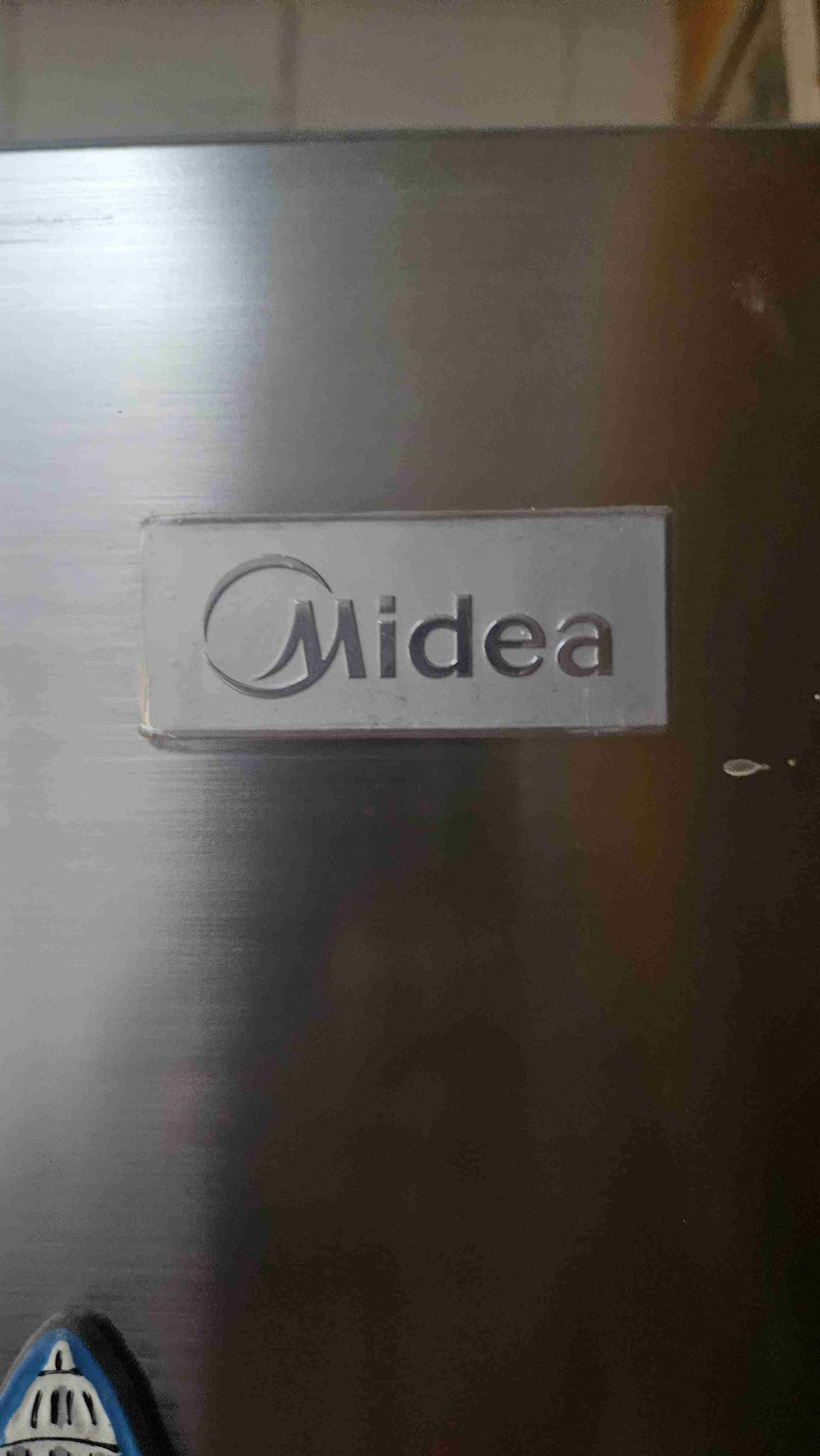 Refrigerador side by side plateado Midea 432lts. - miniatura 2
