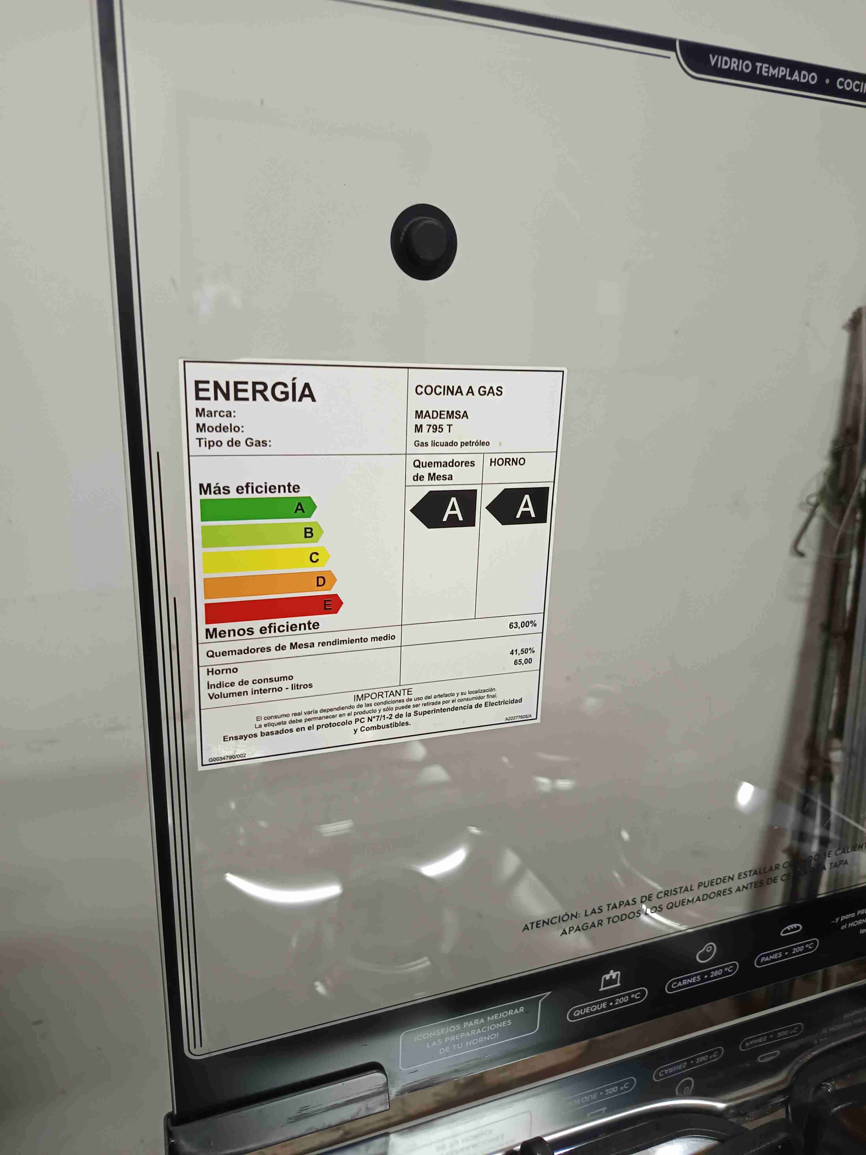 Cocina a gas con 4 quemadores - miniatura 6