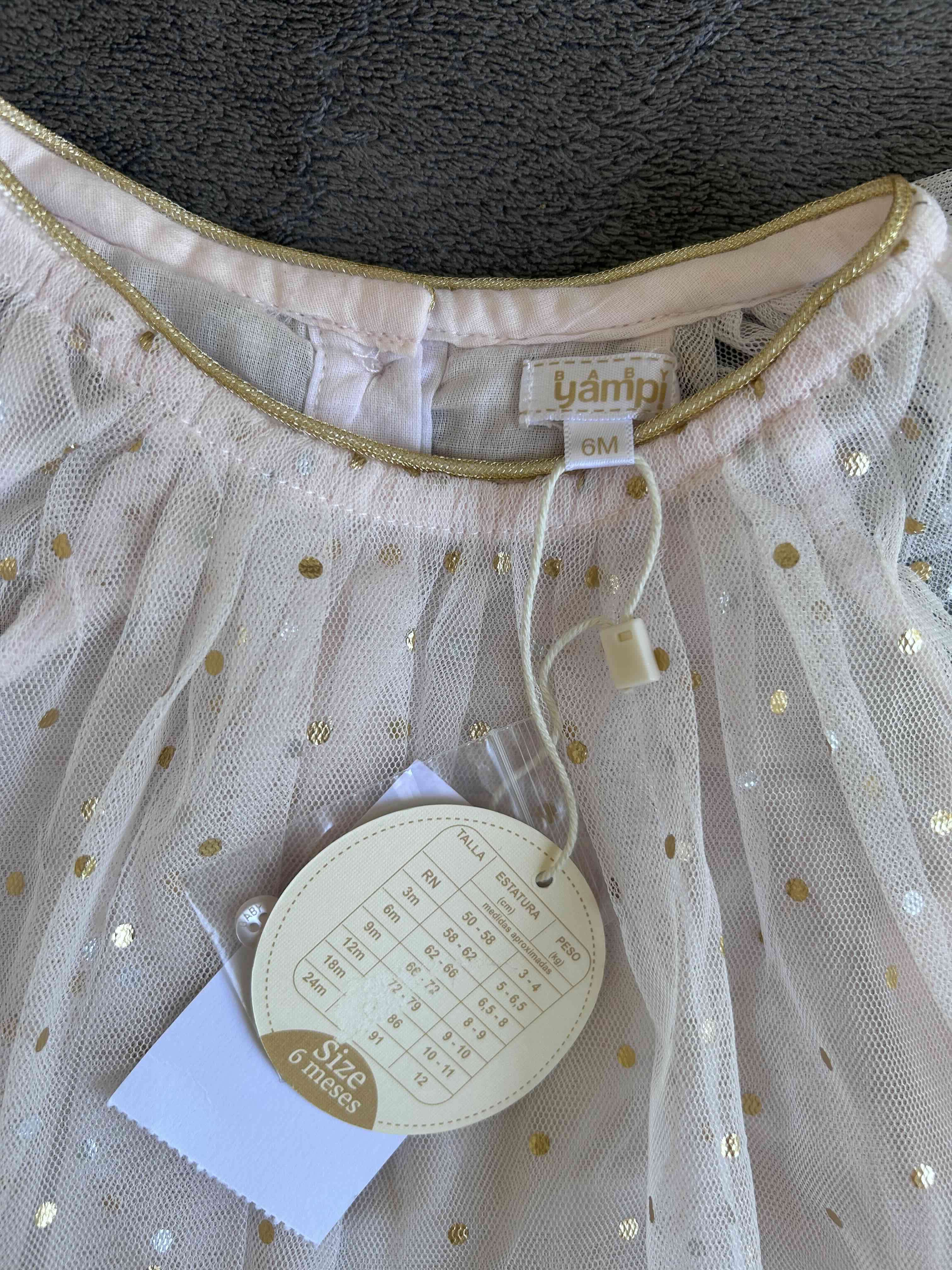 Vestido de bebé Limonada NUEVO - miniatura 3