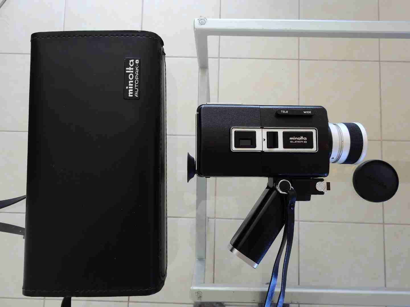 Cámara super 8 Minolta vintage Japonesa - miniatura 4