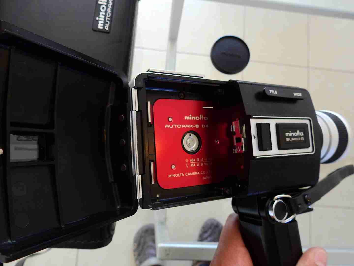 Cámara super 8 Minolta vintage Japonesa - miniatura 6