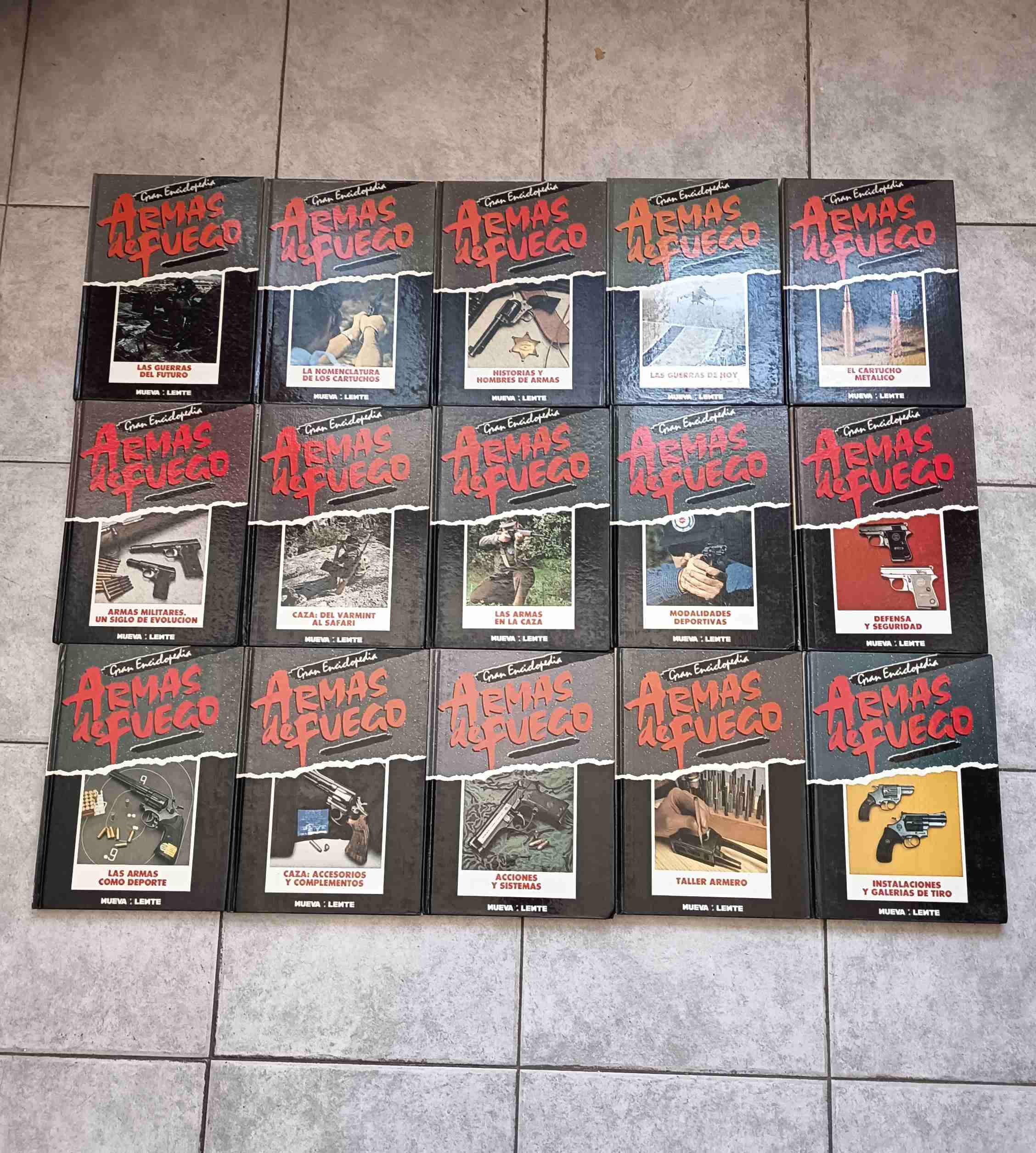 Enciclopedia Armas de Fuego colección