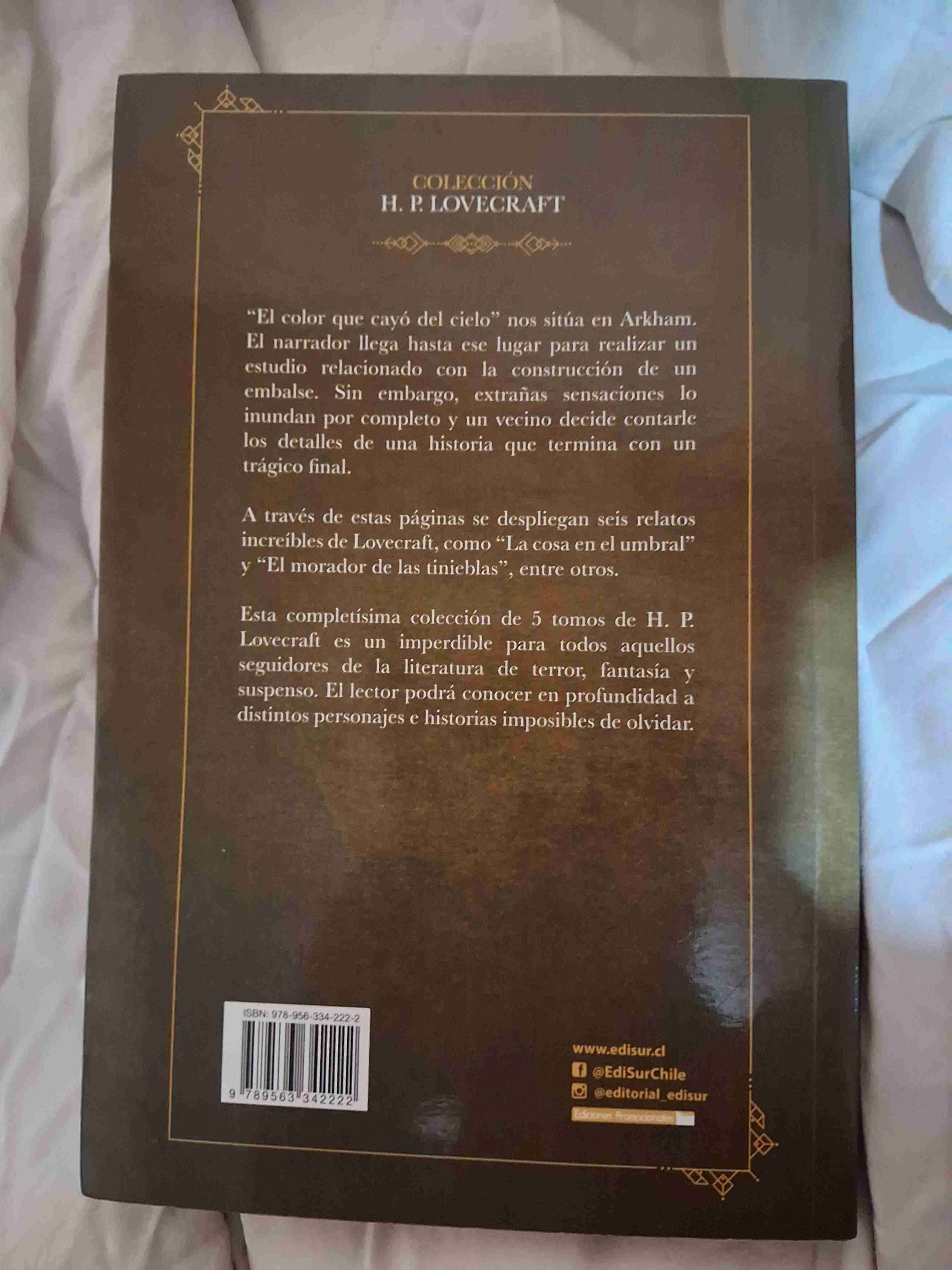 Libro 'El color que cayó del cielo' - miniatura 2