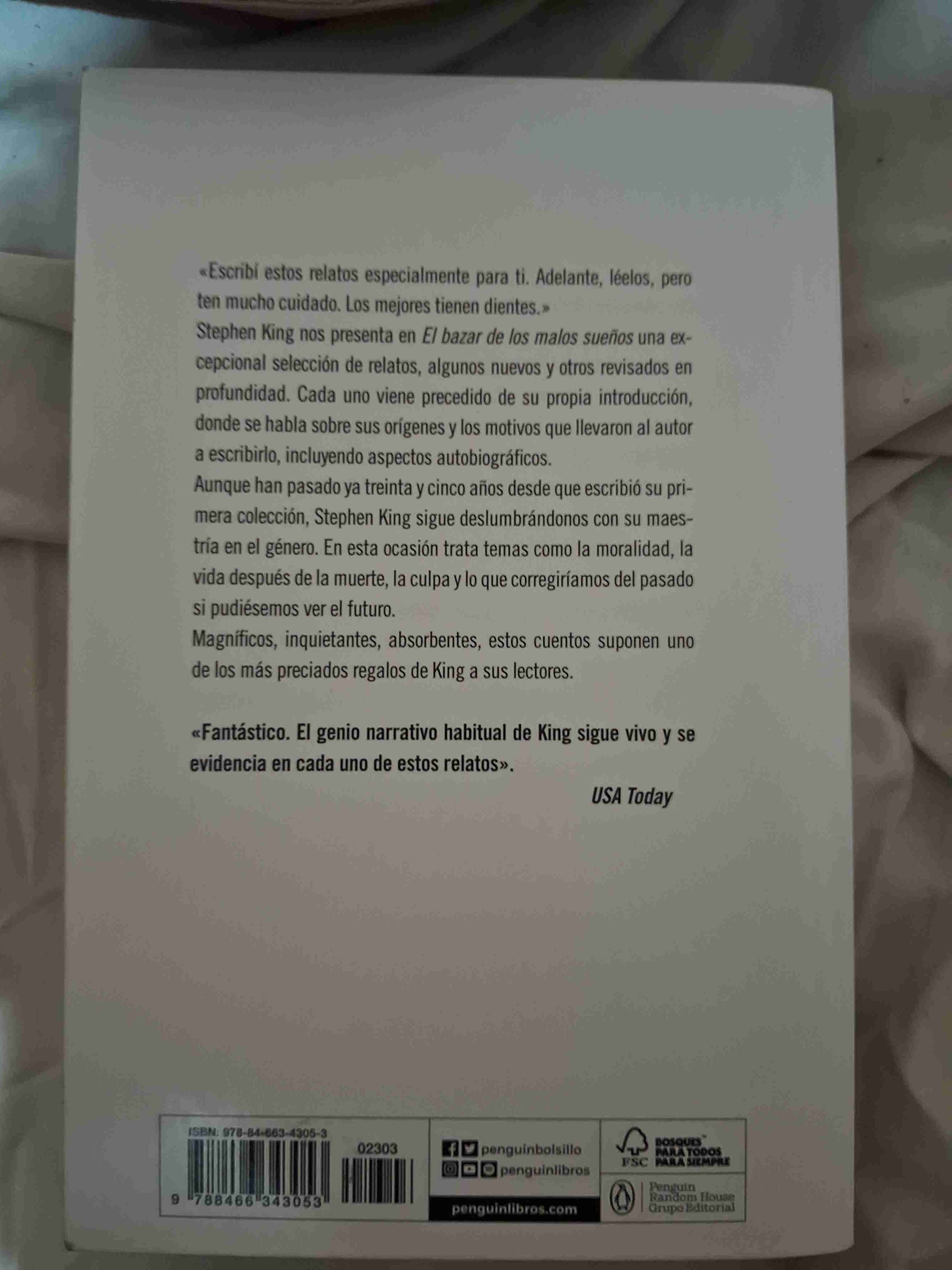 Libro Stephen King El Bazar de los Malos Sueños - miniatura 2