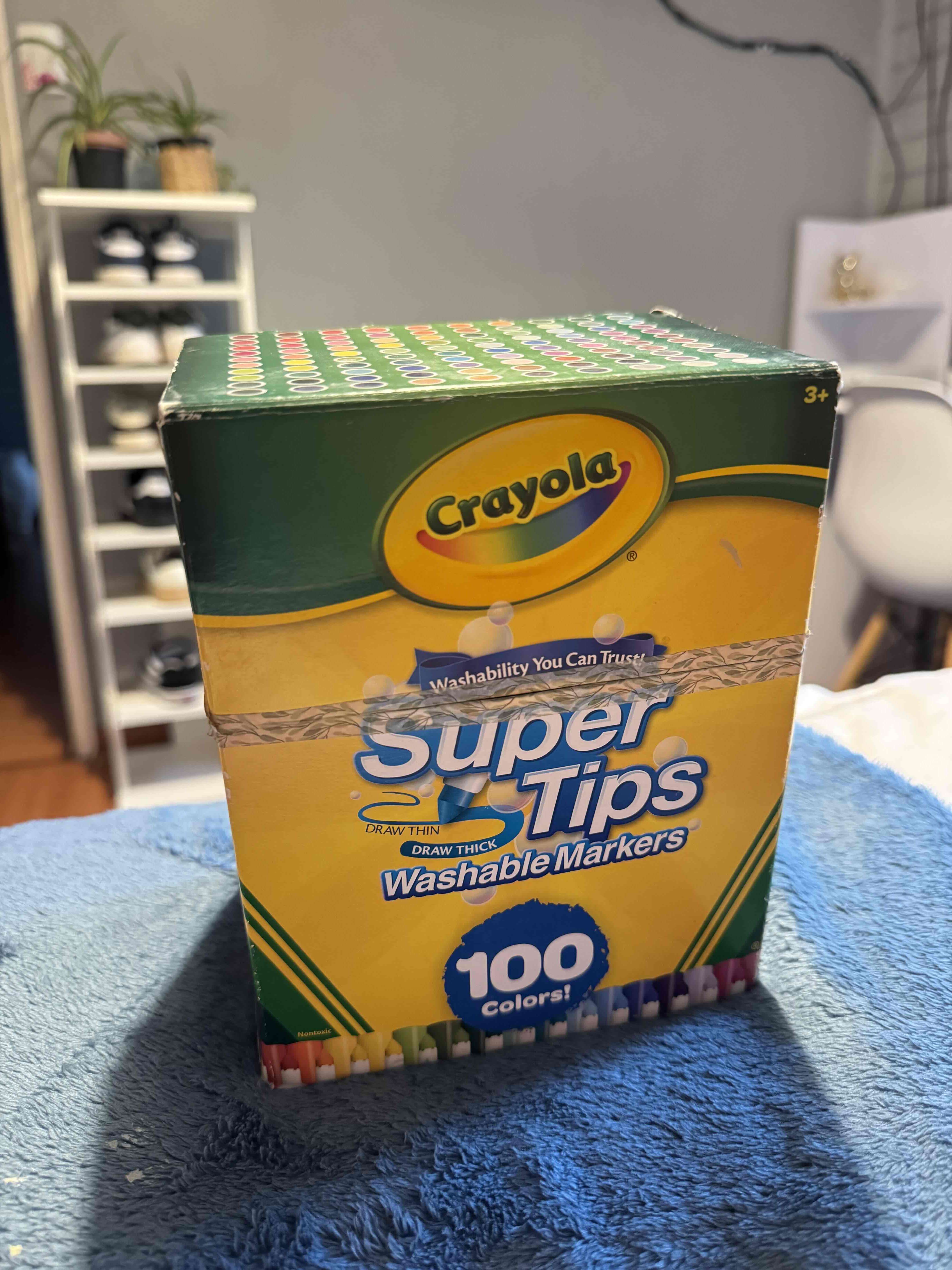 Crayones Crayola Super Tips 100 colores