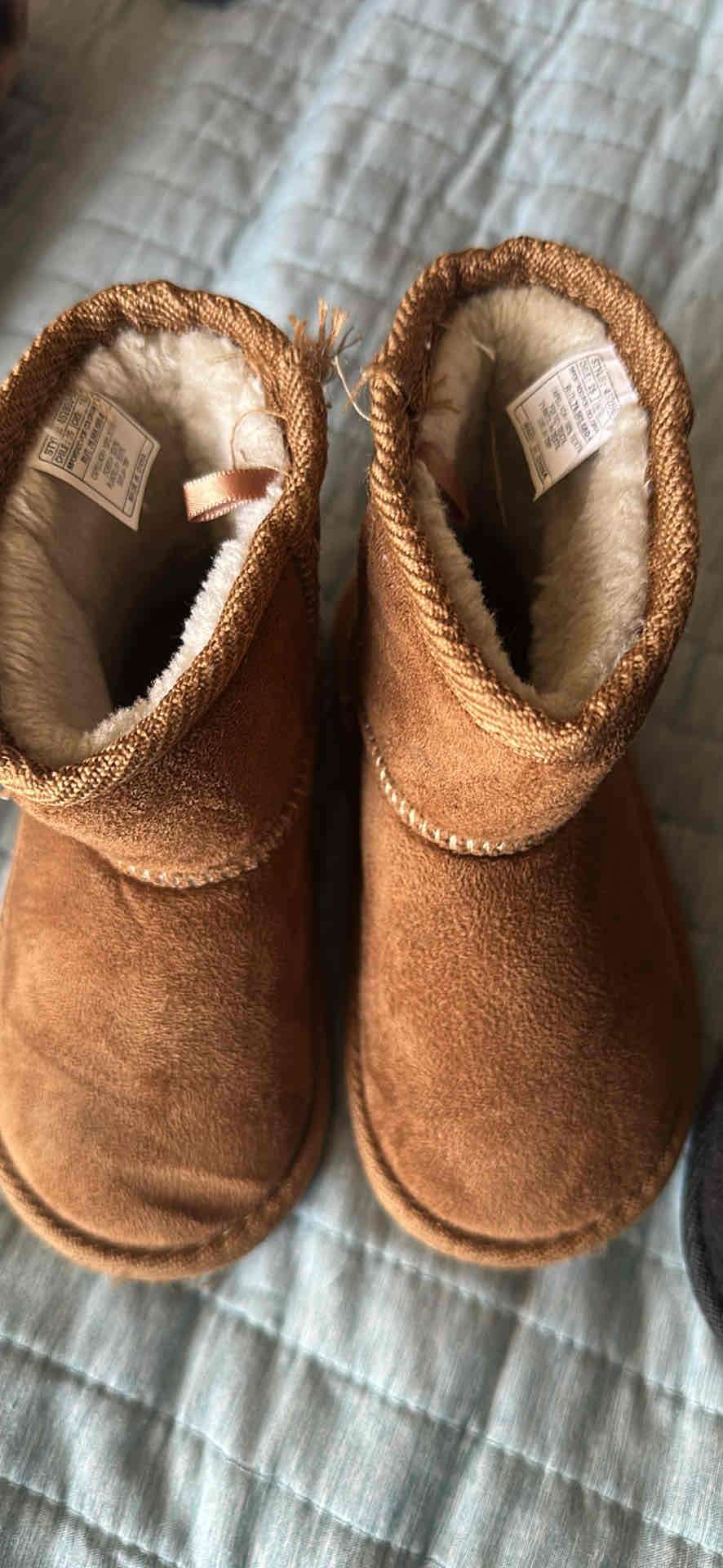 Botines niños marrón y negro - miniatura 2