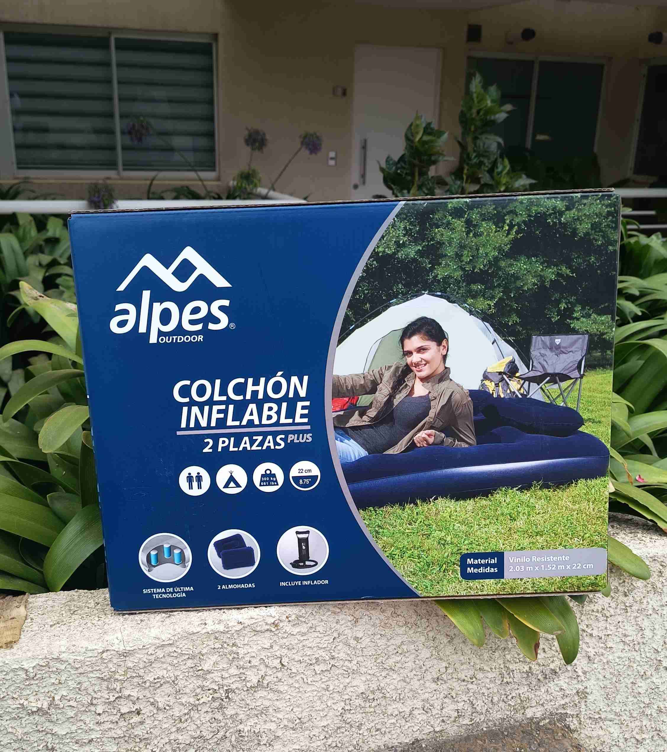 Colchón inflable 2 plazas Alpes - miniatura 2