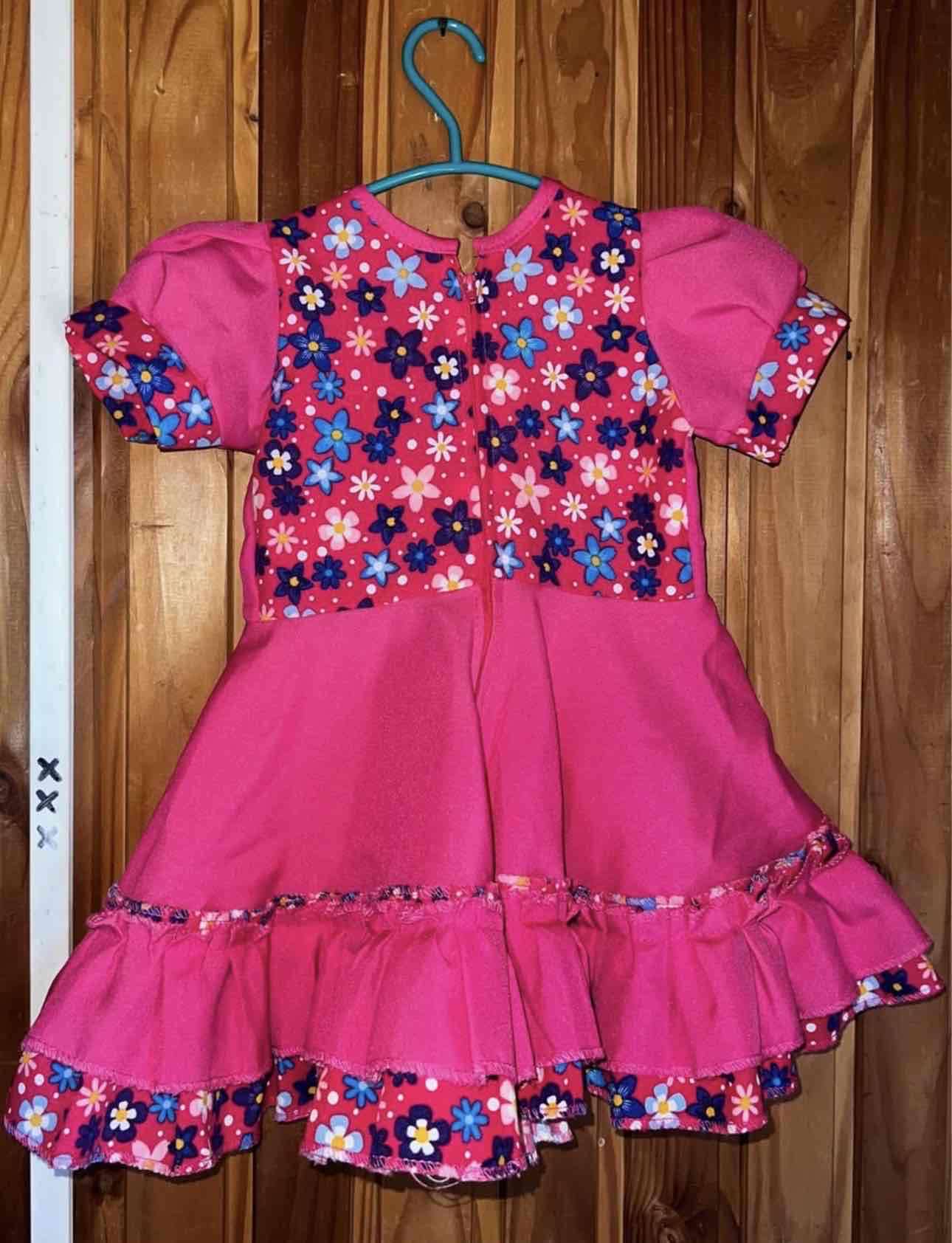 Vestido de Huasa bebe 8 a 9 Meses - miniatura 2