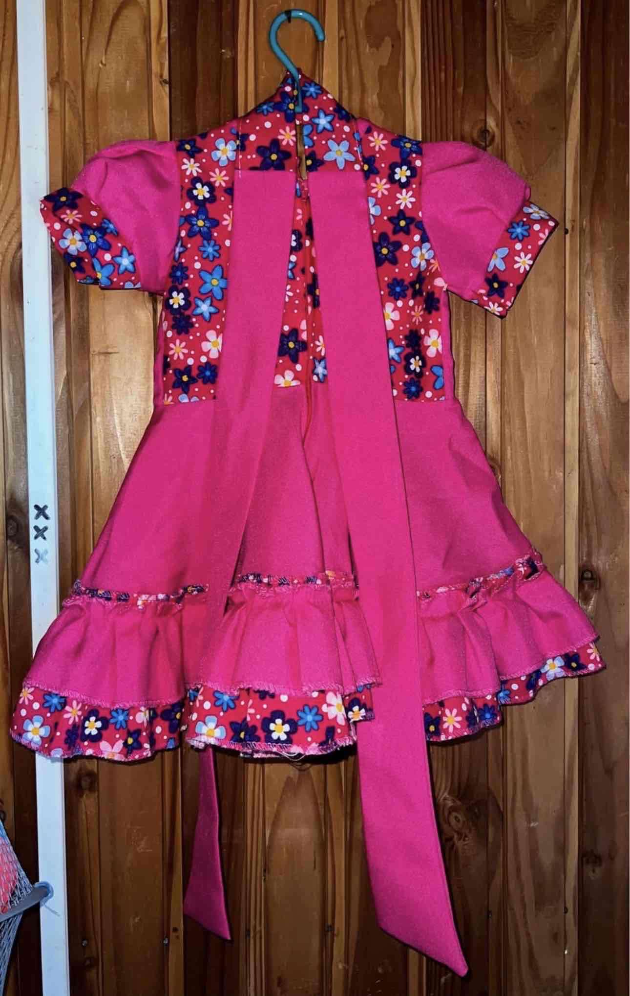 Vestido de Huasa bebe 8 a 9 Meses - miniatura 3
