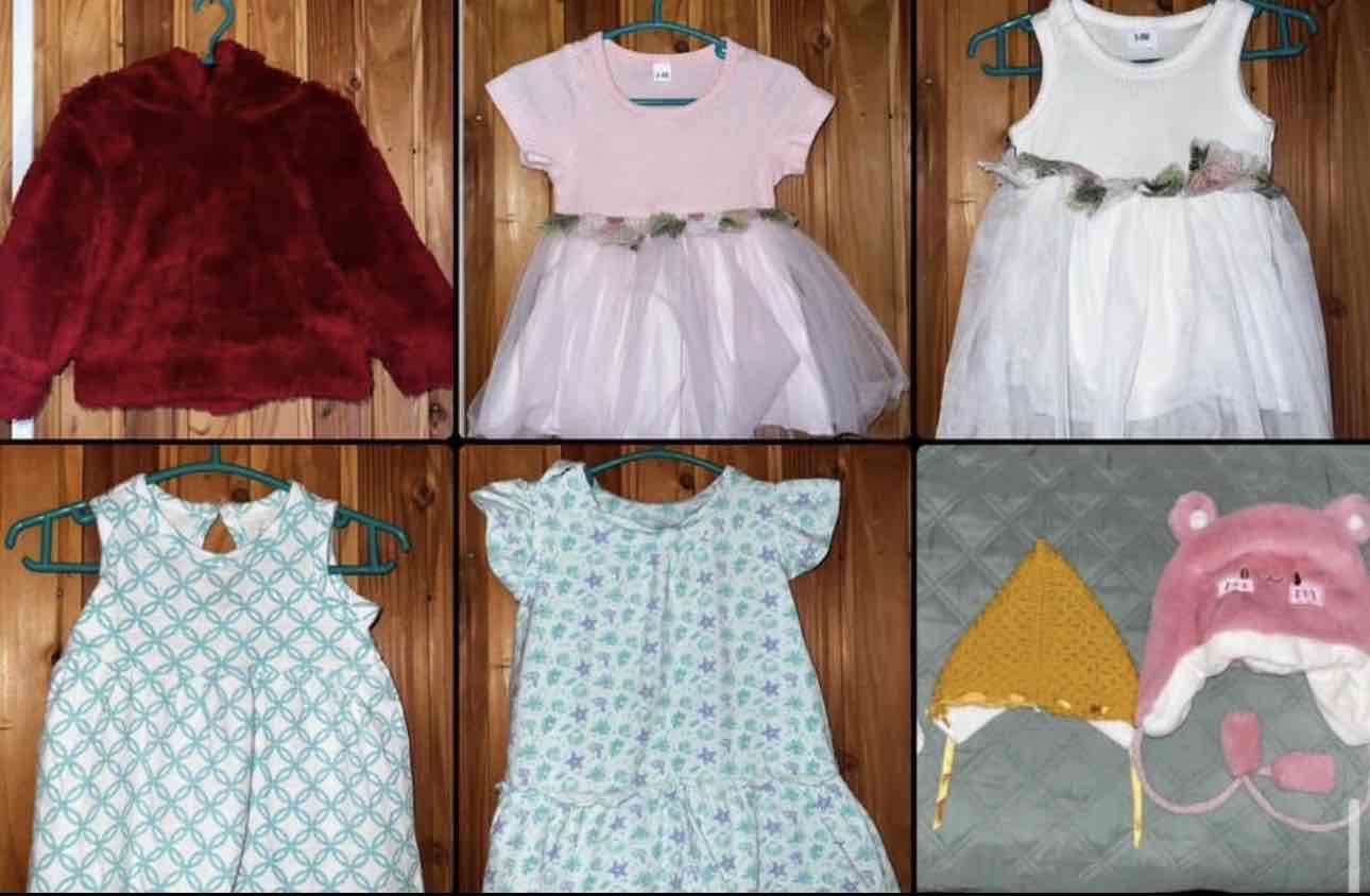 Lote de 24 Prendas de bebe 6 a 9 Meses Niña - miniatura 2