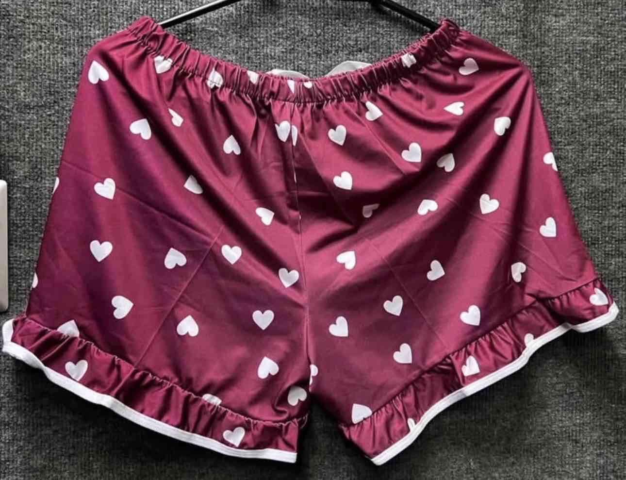 Conjunto de Pijama Dama Burdeo - miniatura 2