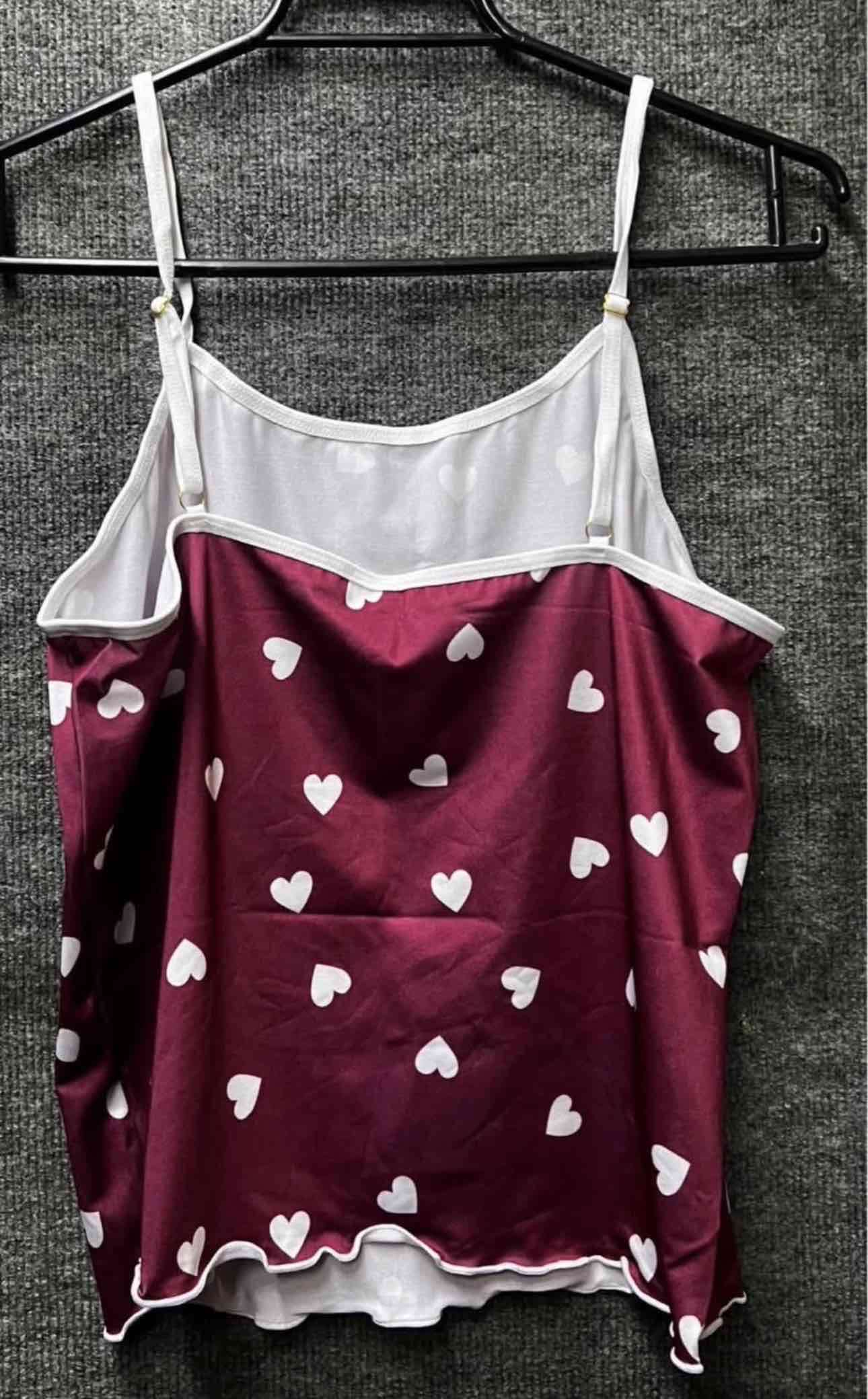 Conjunto de Pijama Dama Burdeo - miniatura 4