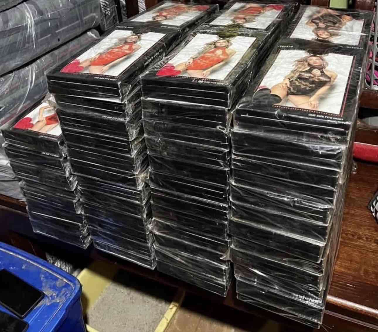 Lote de 264 Body Lenceria Malla