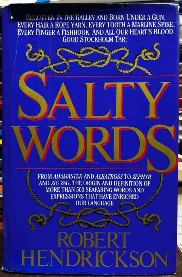 Libro Salty Words de Robert Hendrickson en Ingles
