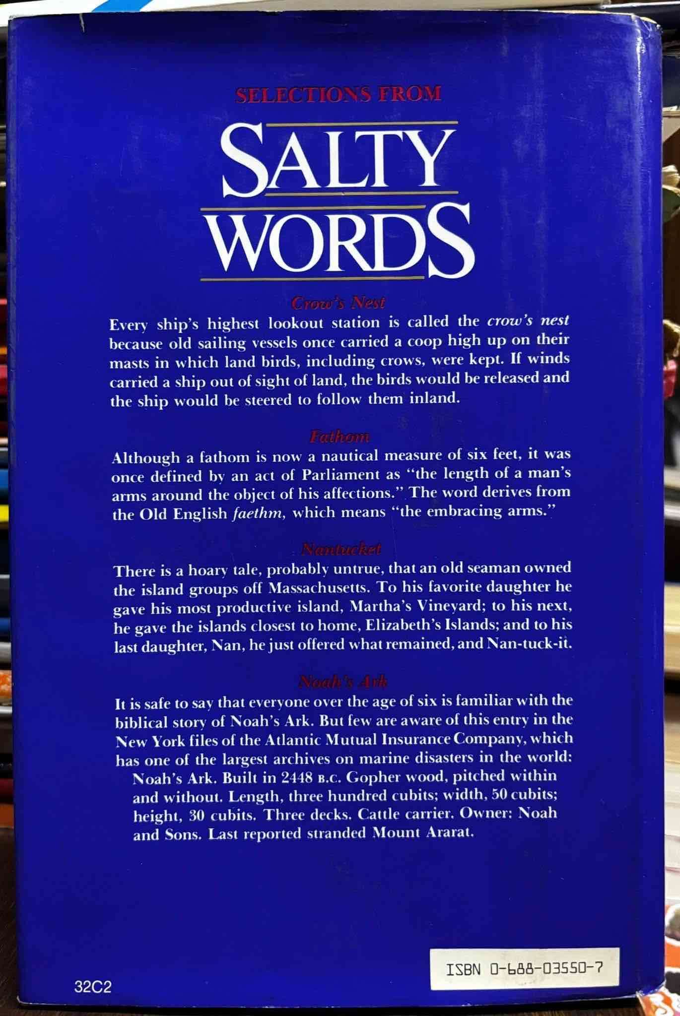 Libro Salty Words de Robert Hendrickson en Ingles - miniatura 2